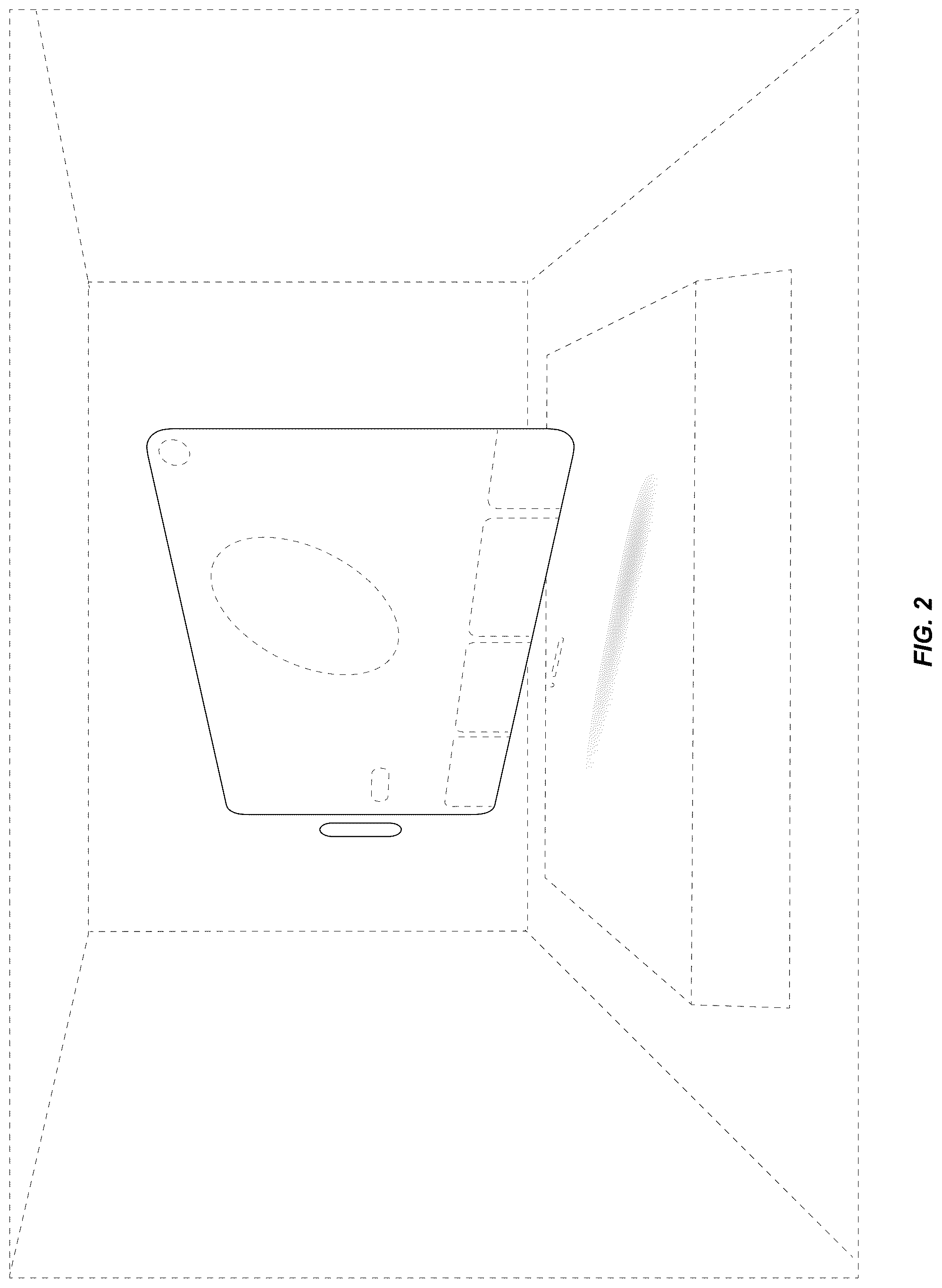 Patent USD1078761 Figure 2 – Computer display system or portion thereof showing an animated graphical user interface having a three dimensional appearance