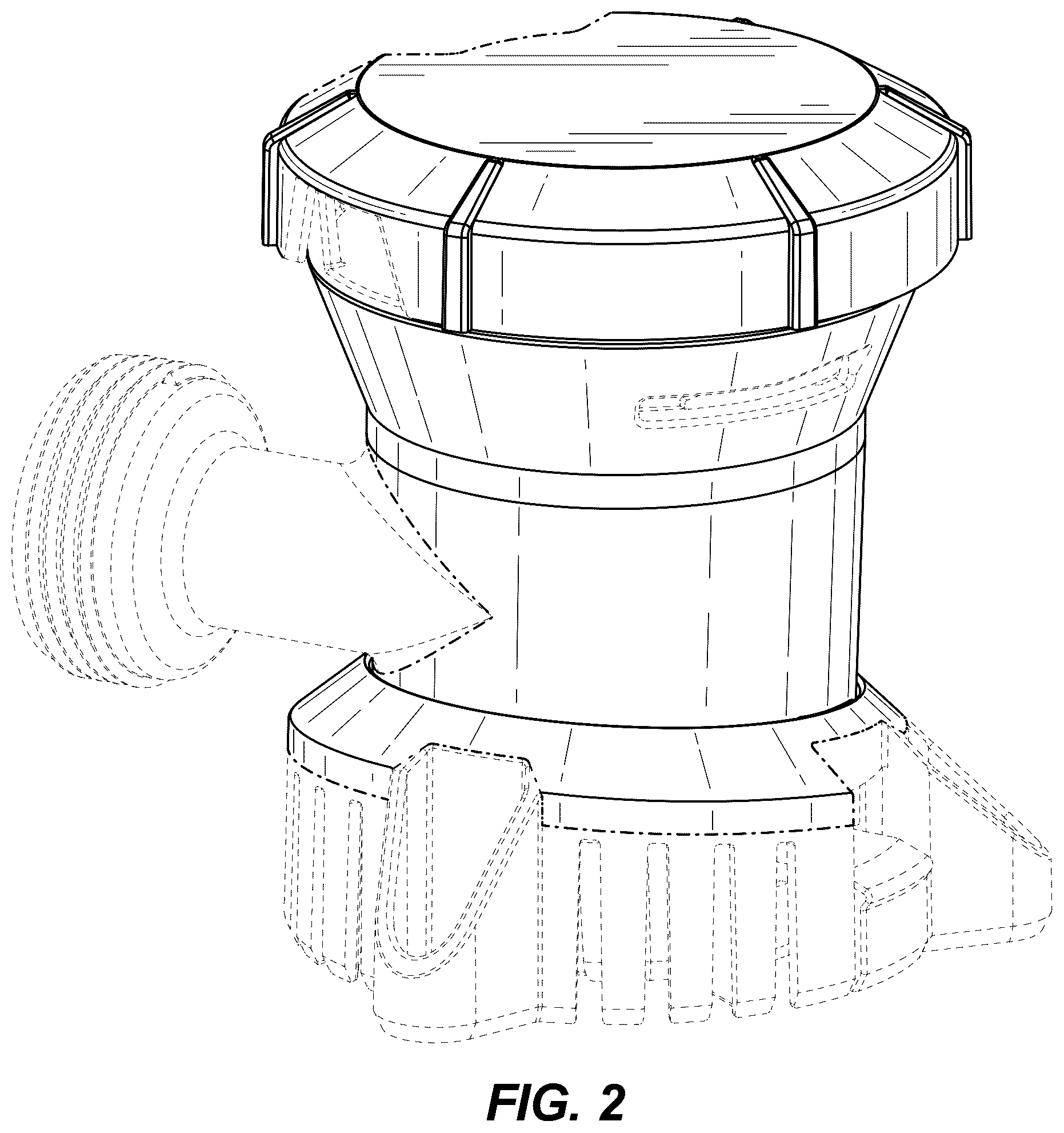 Patent USD1078796 Figure 2 – Pump
