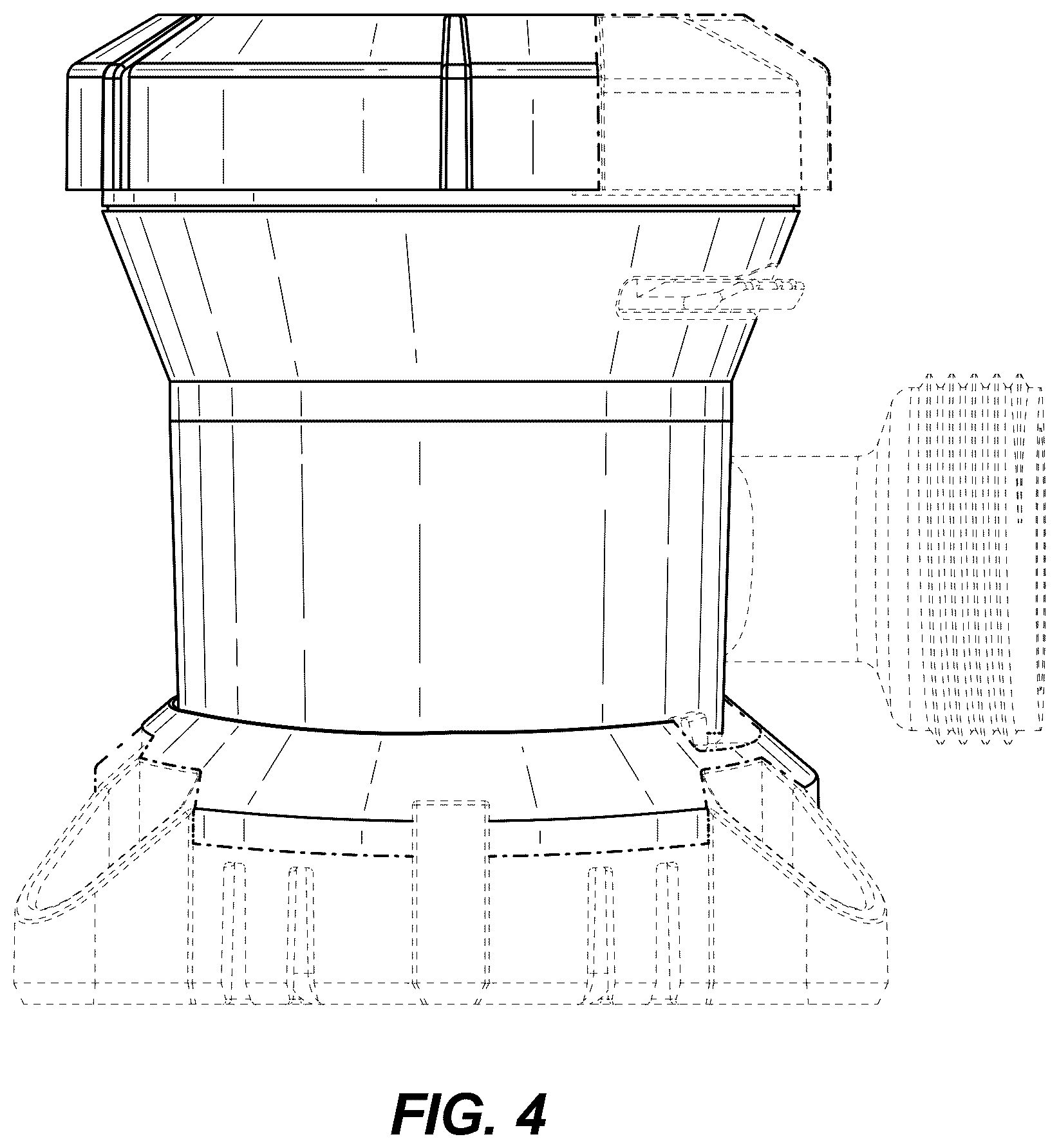 Patent USD1078796 Figure 4 – Pump
