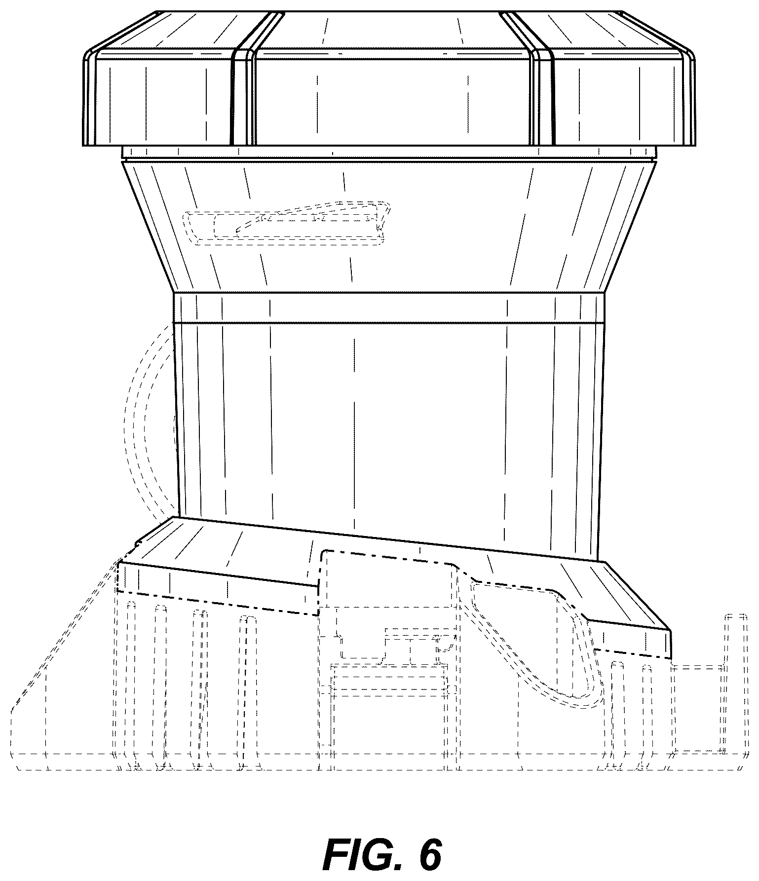 Patent USD1078796 Figure 6 – Pump