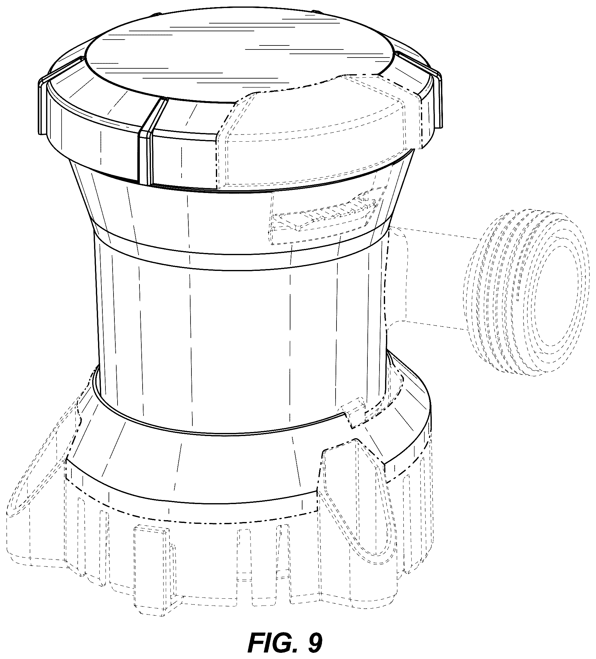 Patent USD1078796 Figure 8 – Pump