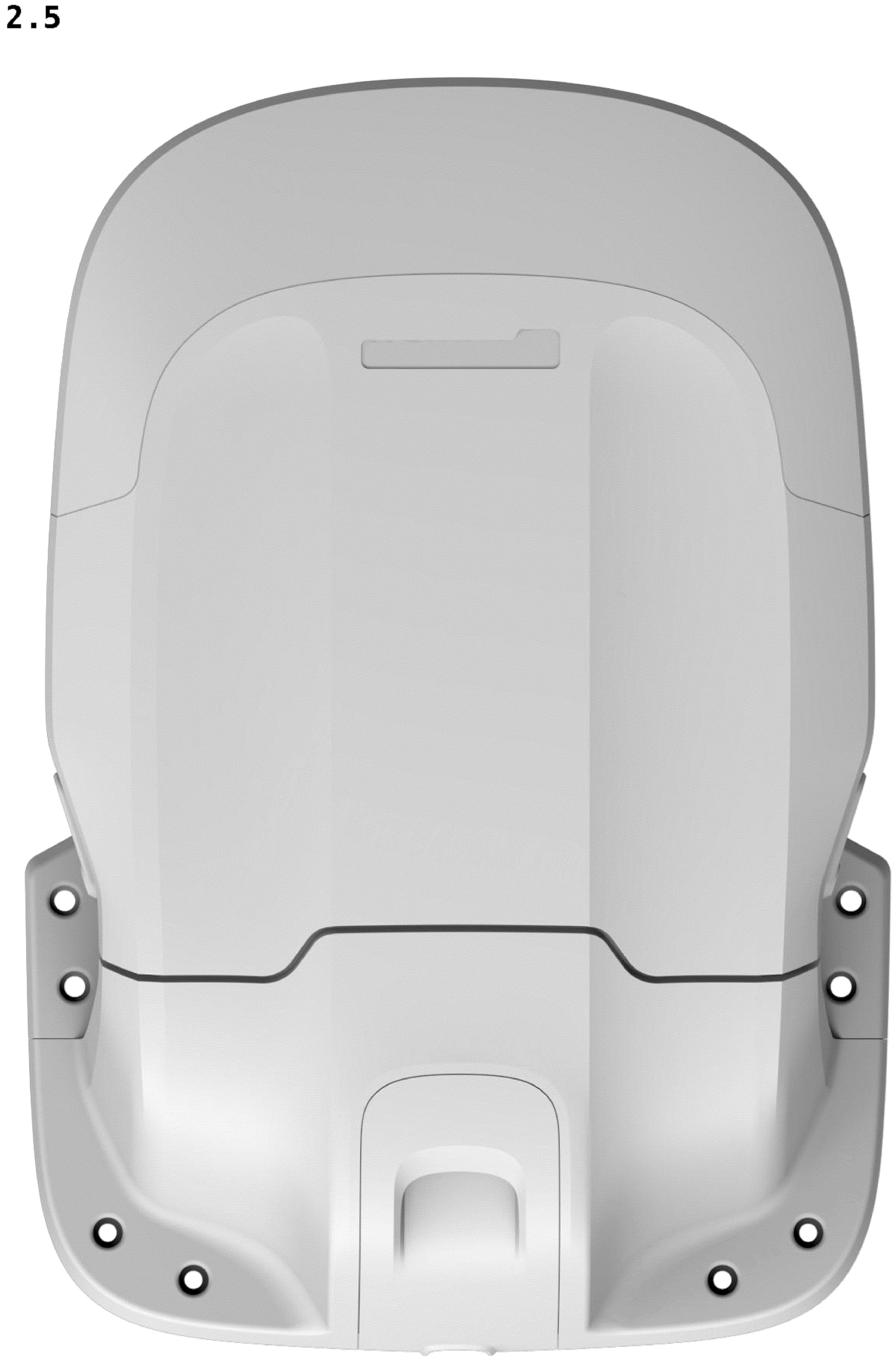 Patent USD1078801 Figure 5 – Garage for robotic lawn mower