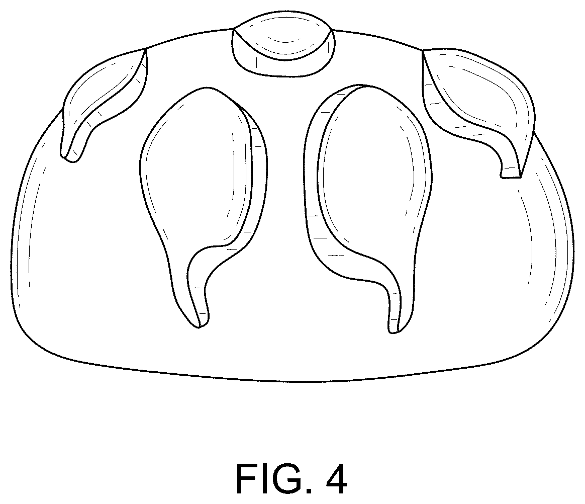 Patent USD1078813 Figure 4 – Wolf footprint tread for legged robot