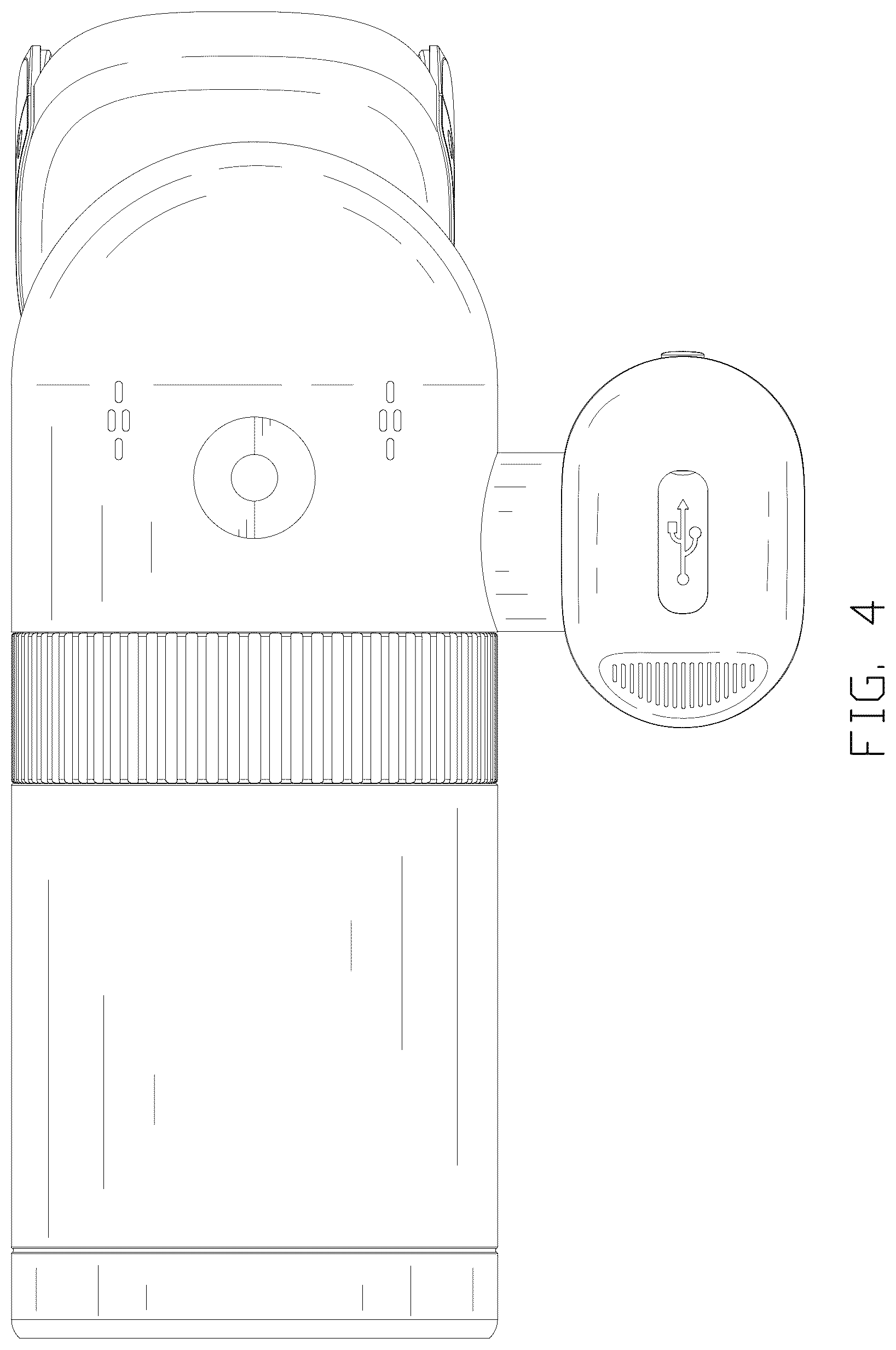 Patent USD1078816 Figure 4 – Astronomical telescope