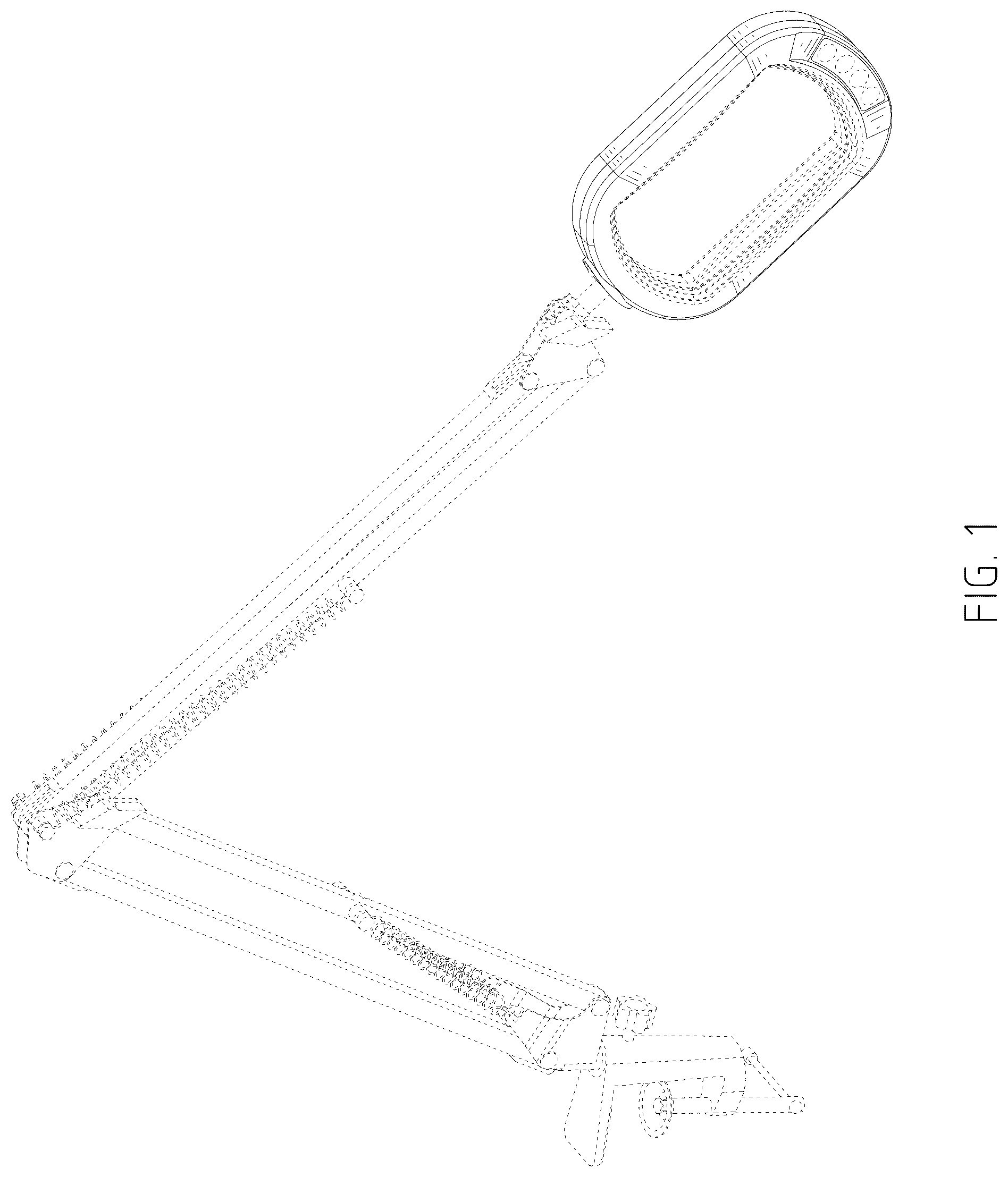 Patent USD1078817 Figure 1 – Magnifying glass