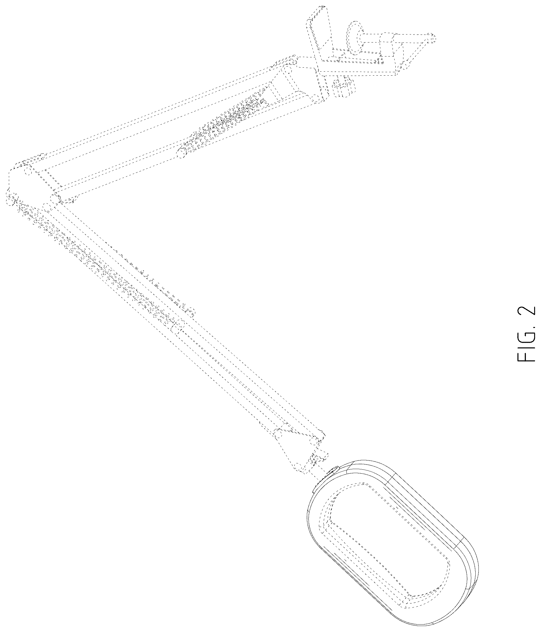 Patent USD1078817 Figure 2 – Magnifying glass