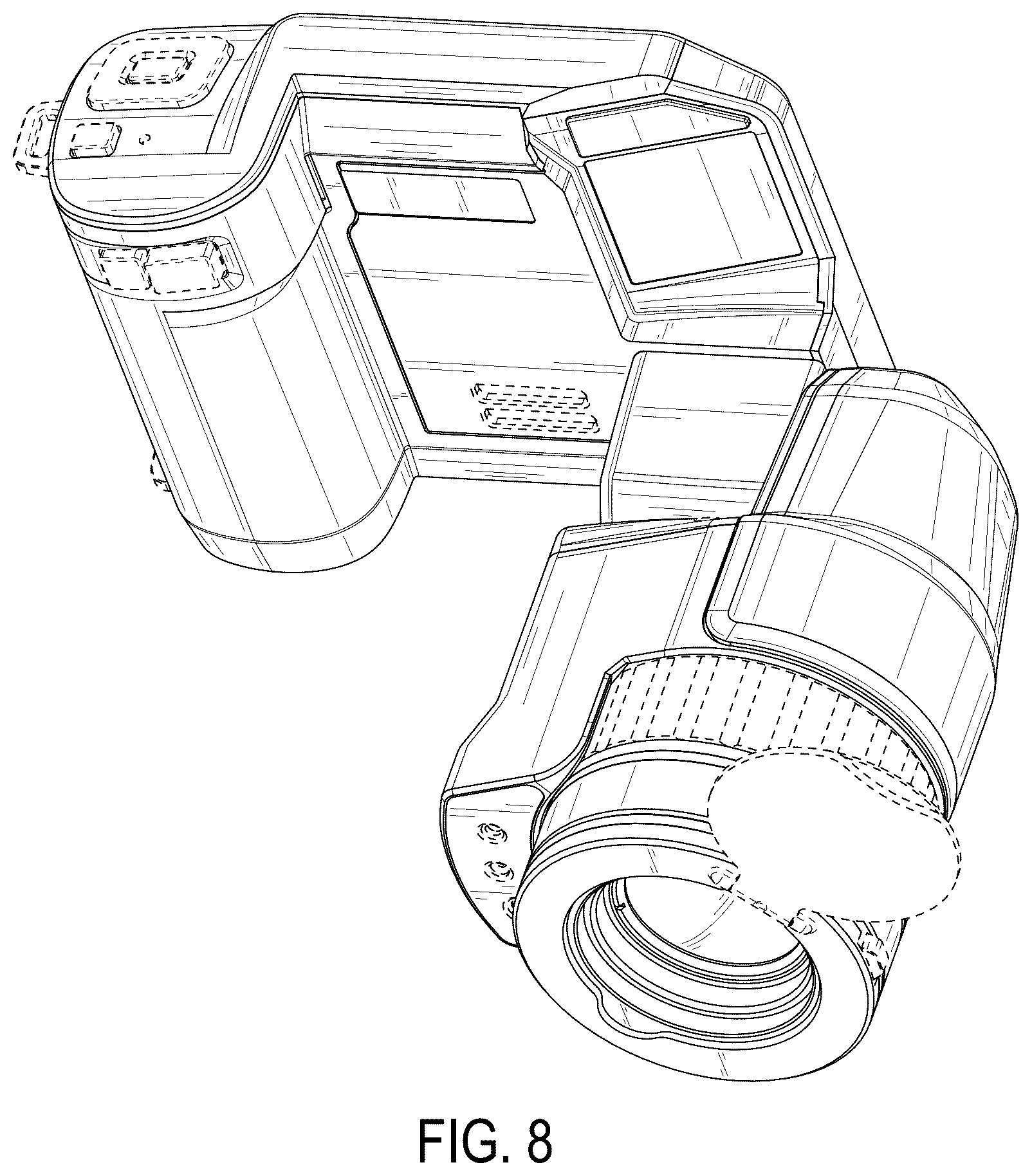 Patent USD1078821 Figure 8 – Thermal imager