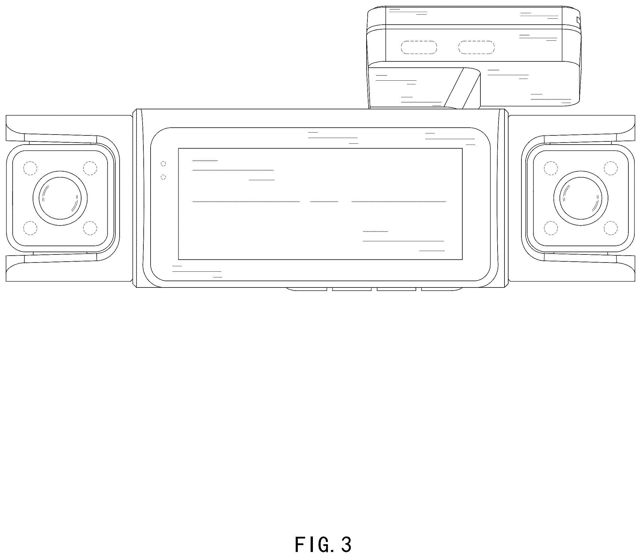 Patent USD1078824 Figure 3 – Dash cam