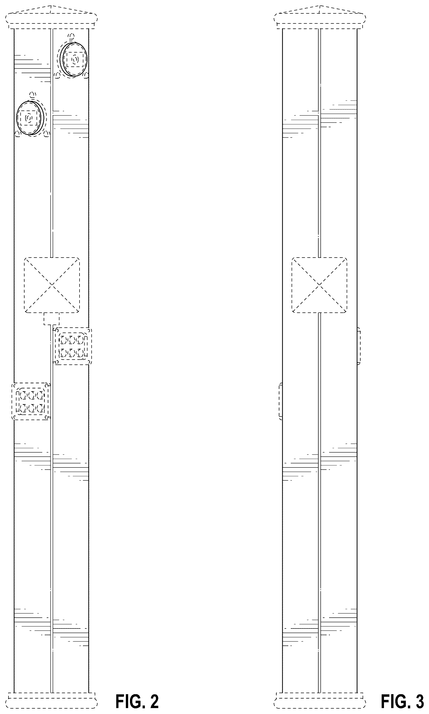 Patent USD1078825 Figure 2 – Video surveillance post