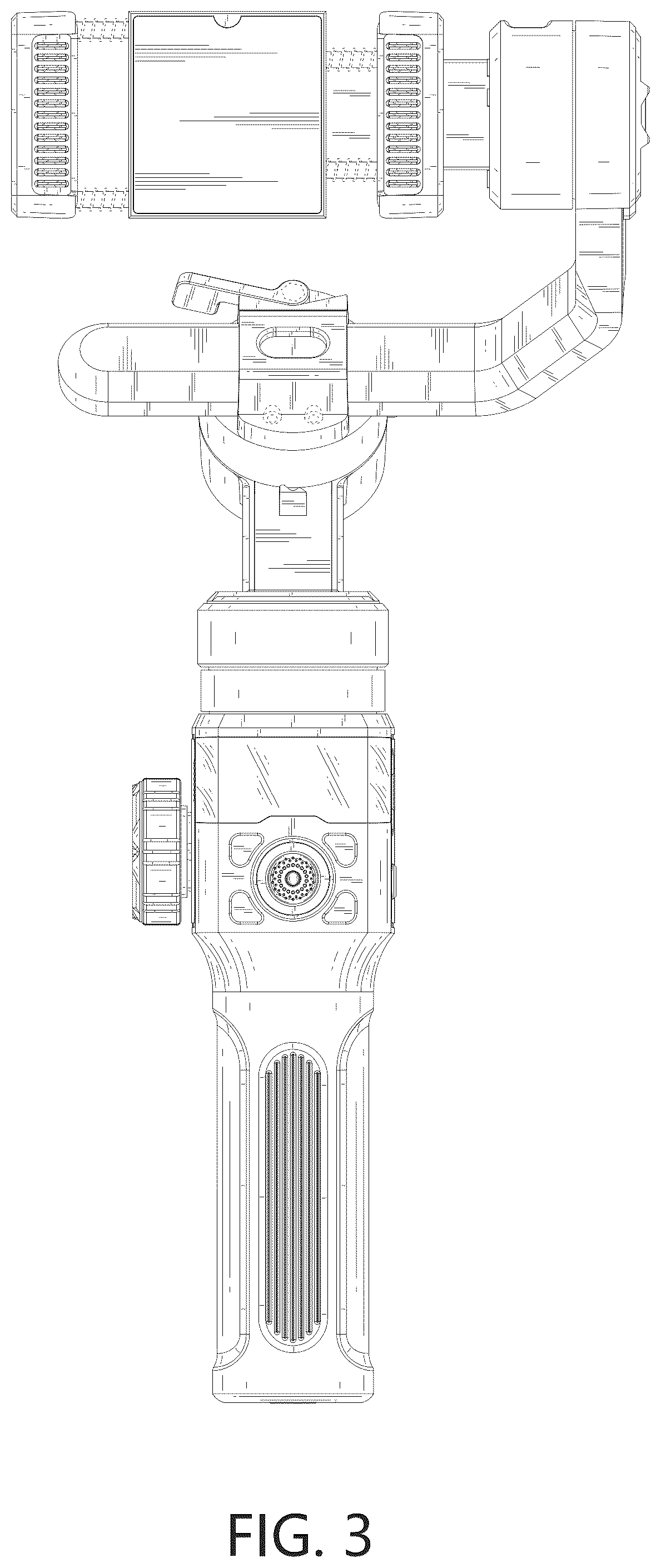 Patent USD1078831 Figure 3 – Gimbal