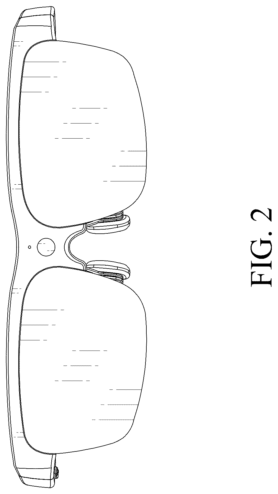 Patent USD1078836 Figure 2 – Smart glasses
