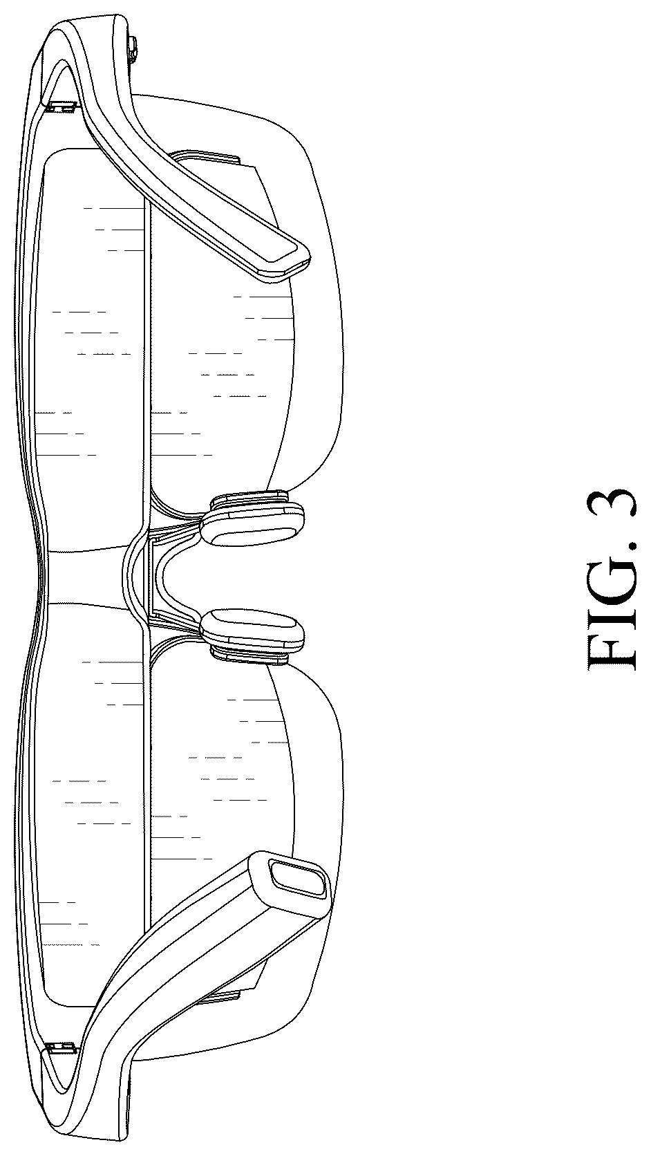 Patent USD1078836 Figure 3 – Smart glasses