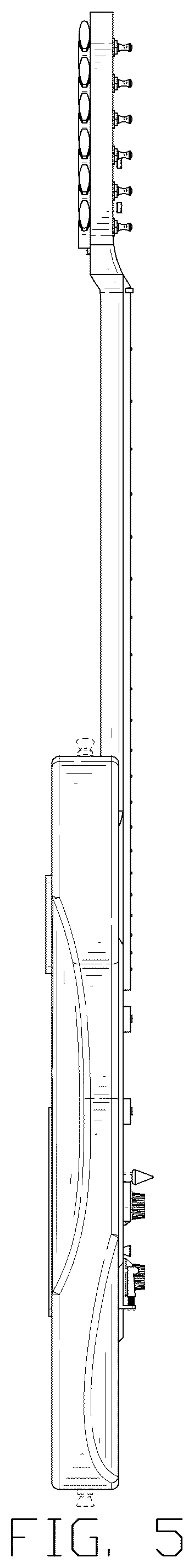 Patent USD1078840 Figure 5 – Electric guitar