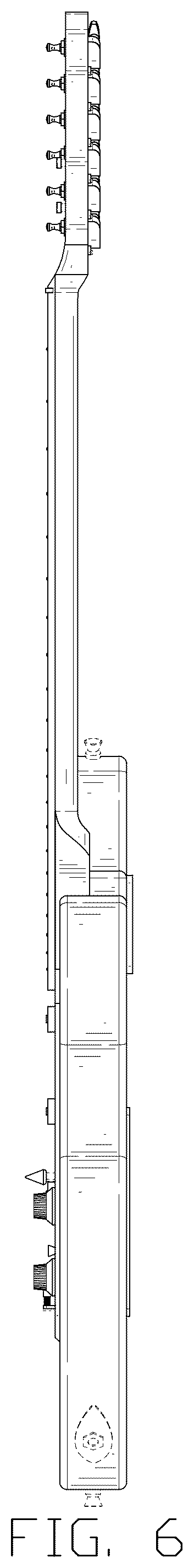 Patent USD1078840 Figure 6 – Electric guitar