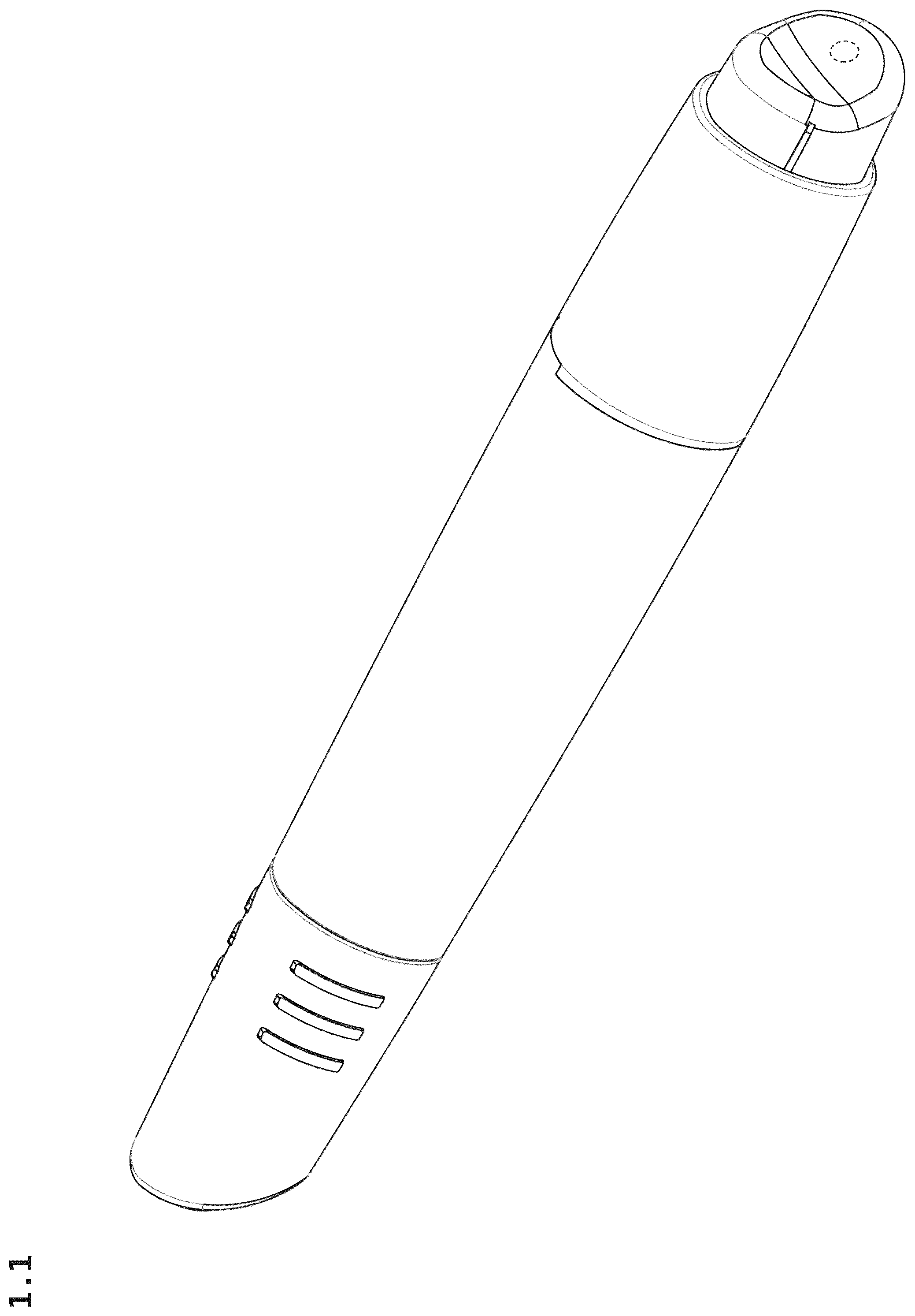 Patent USD1078845 Figure 1 – Marker