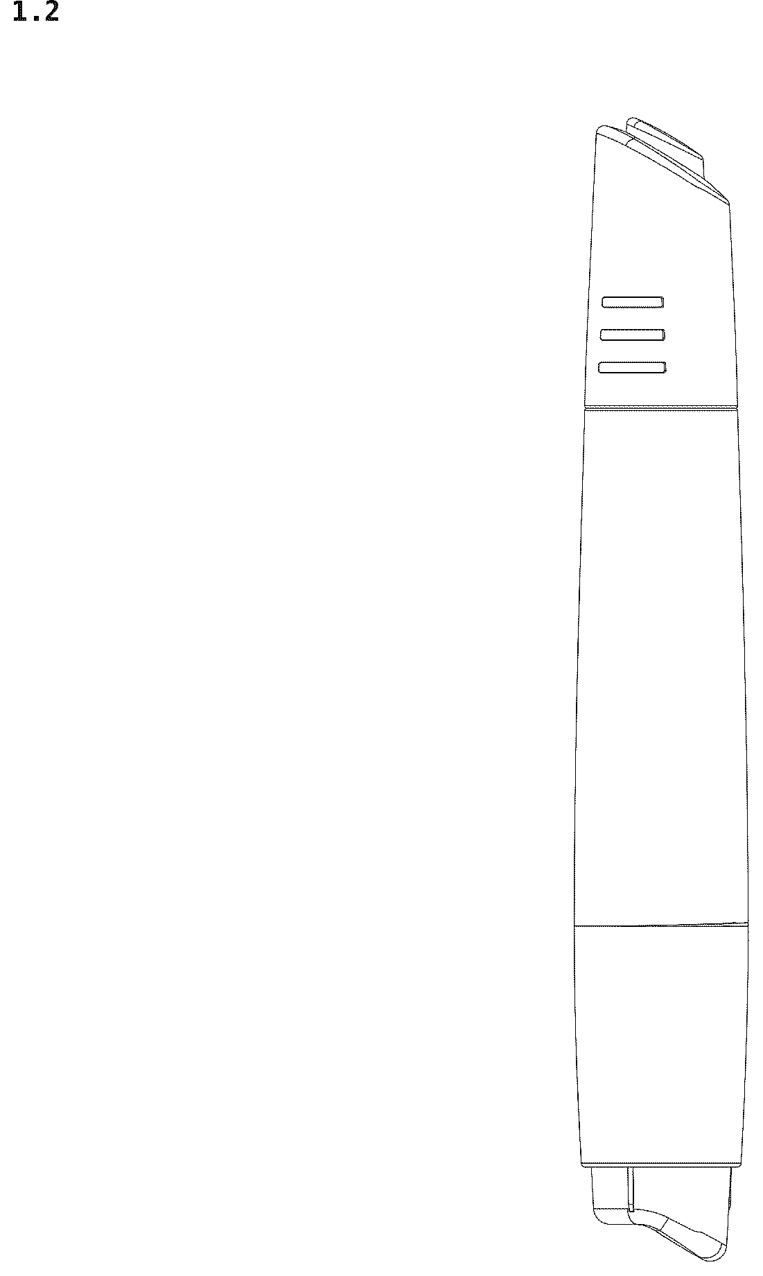 Patent USD1078845 Figure 2 – Marker