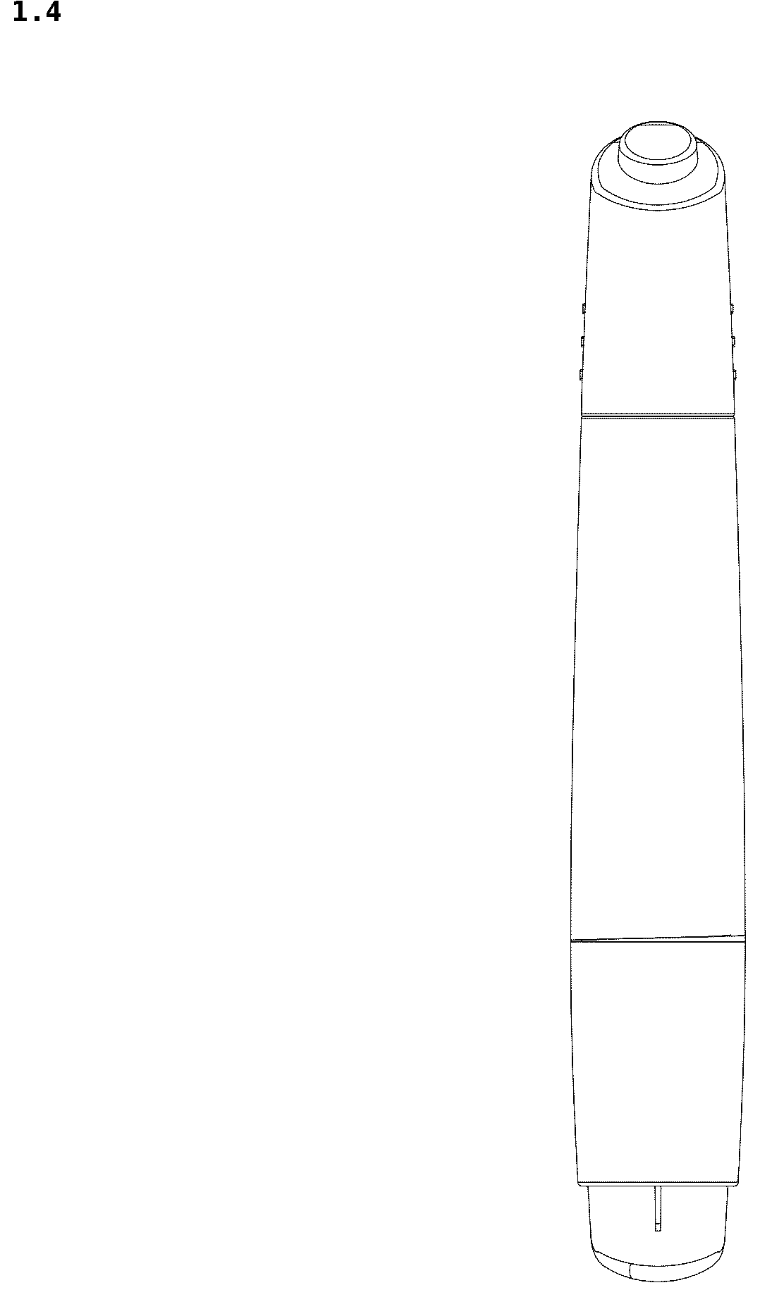 Patent USD1078845 Figure 4 – Marker