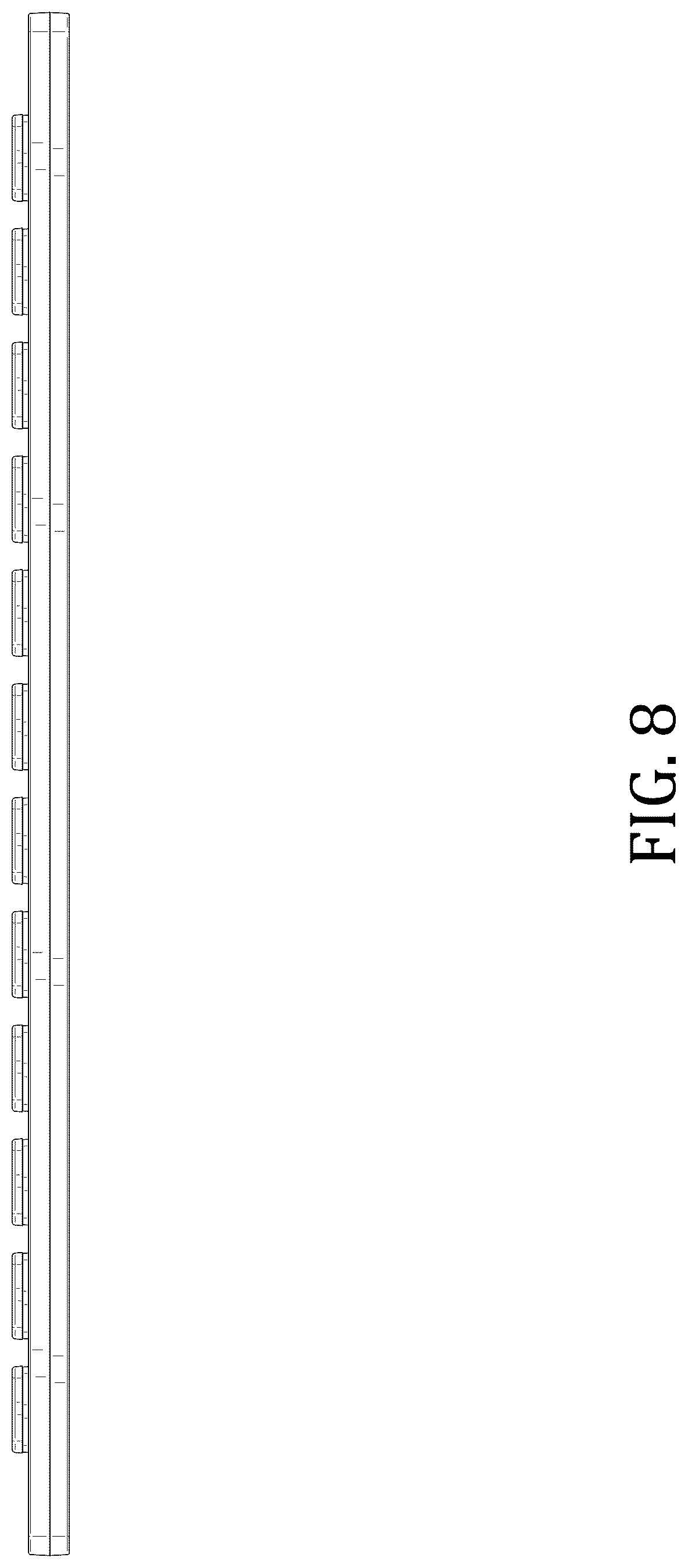Patent USD1078847 Figure 8 – Label indicator for travel case
