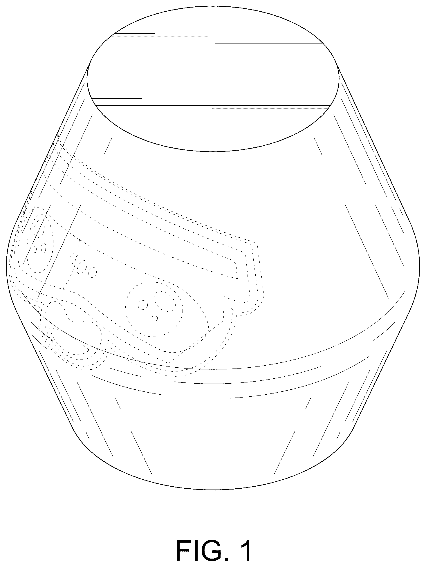 Patent USD1078858 Figure 1 – Magnetic block