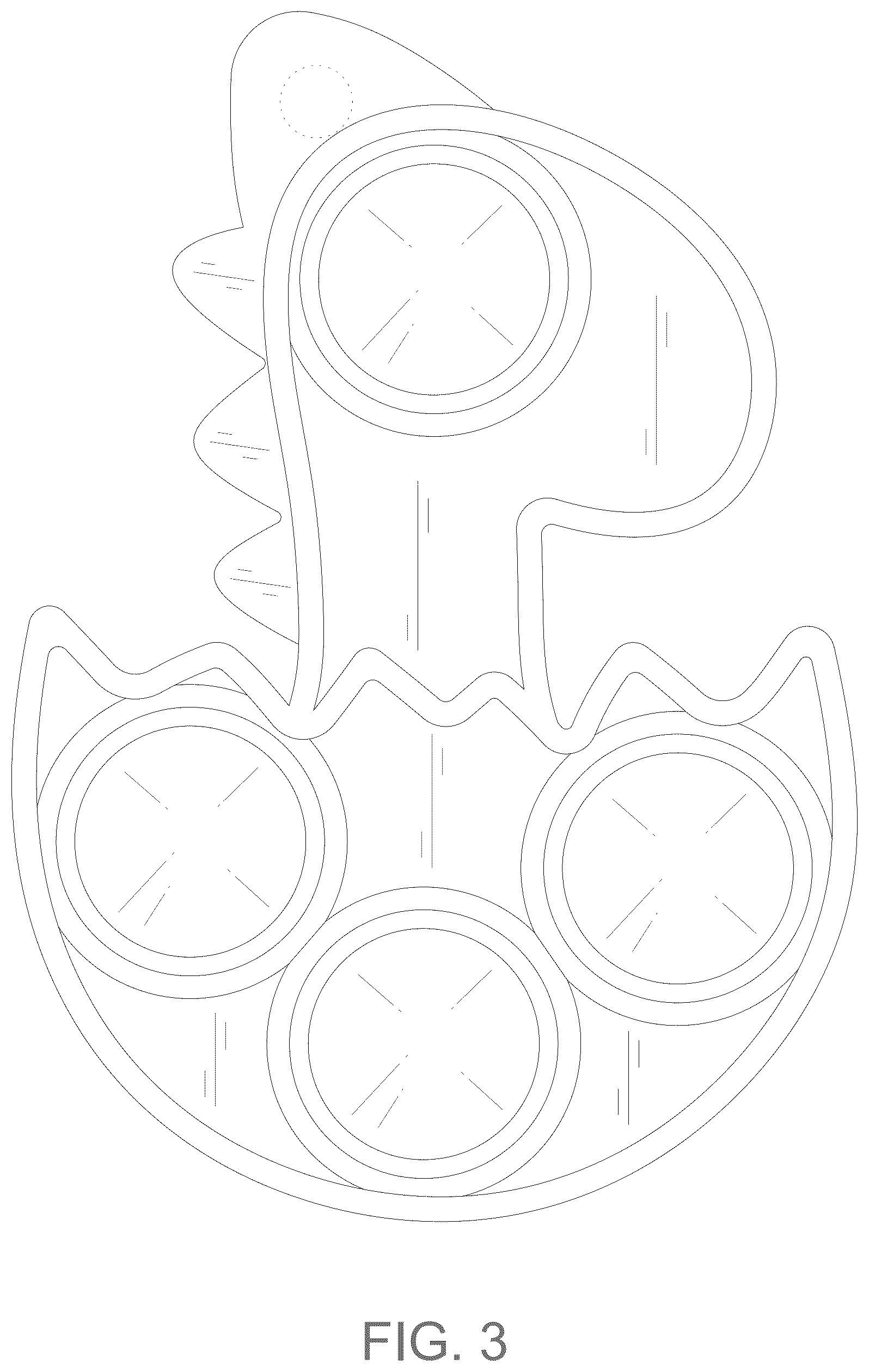 Patent USD1078876 Figure 3 – Dinosaur toy