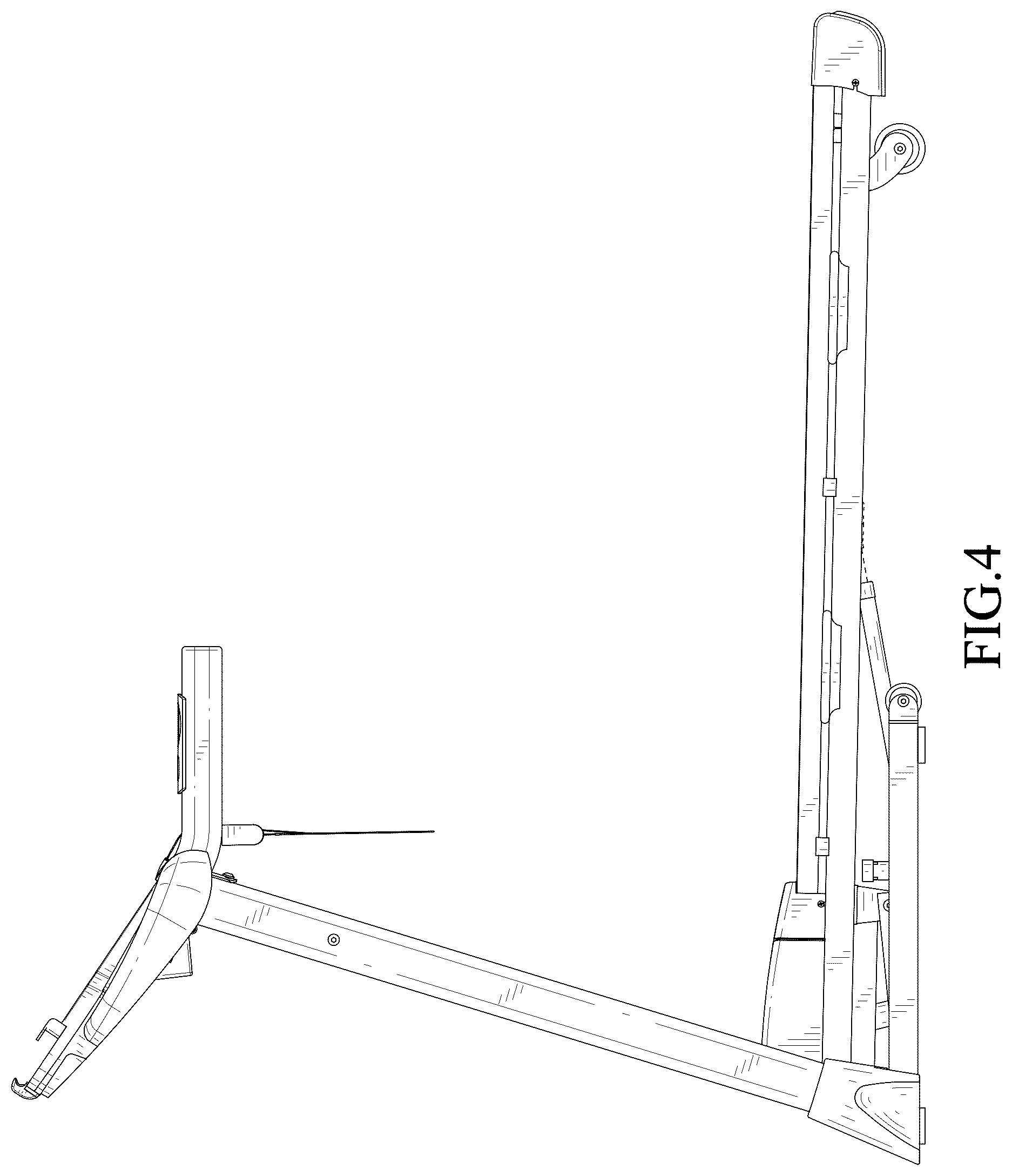 Patent USD1078879 Figure 4 – Treadmill