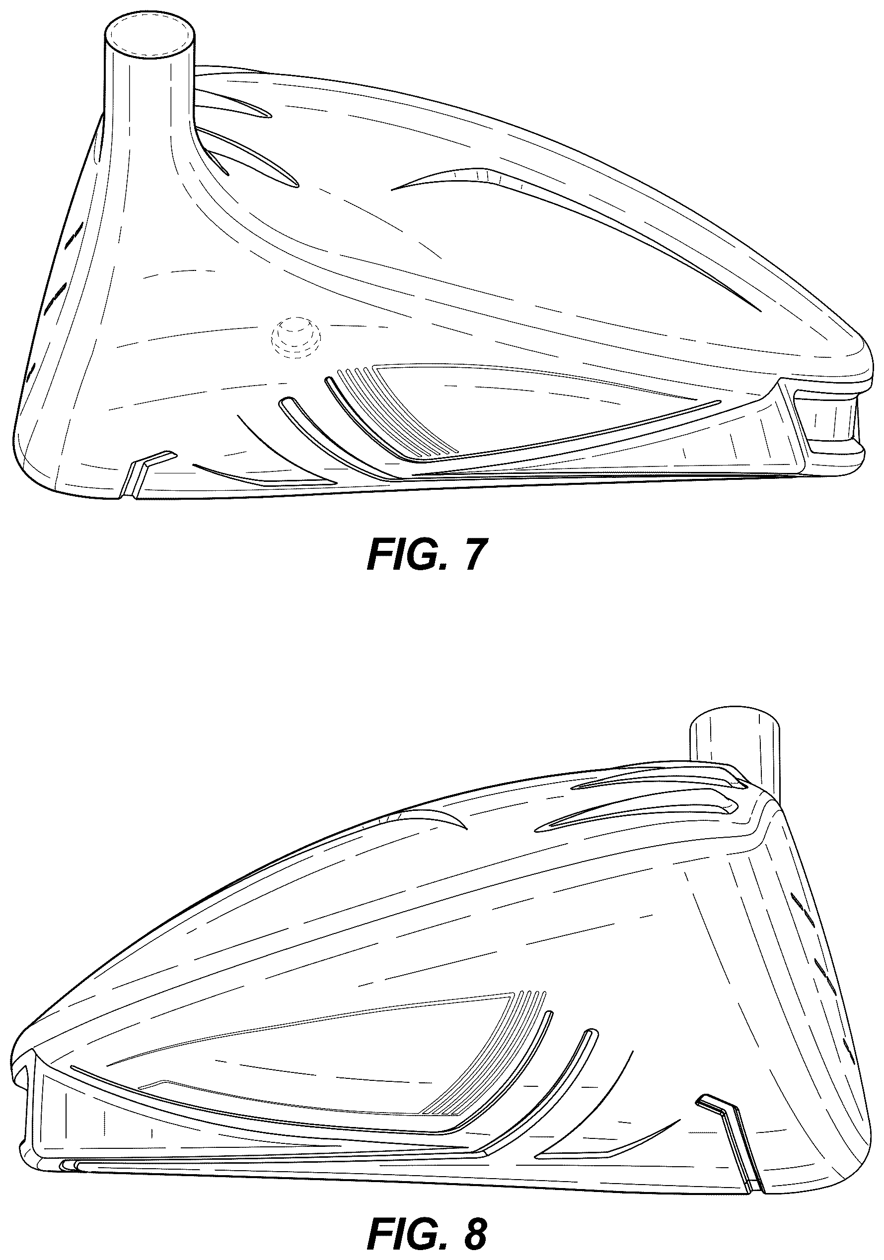 Patent USD1078884 Figure 7 – Golf club head