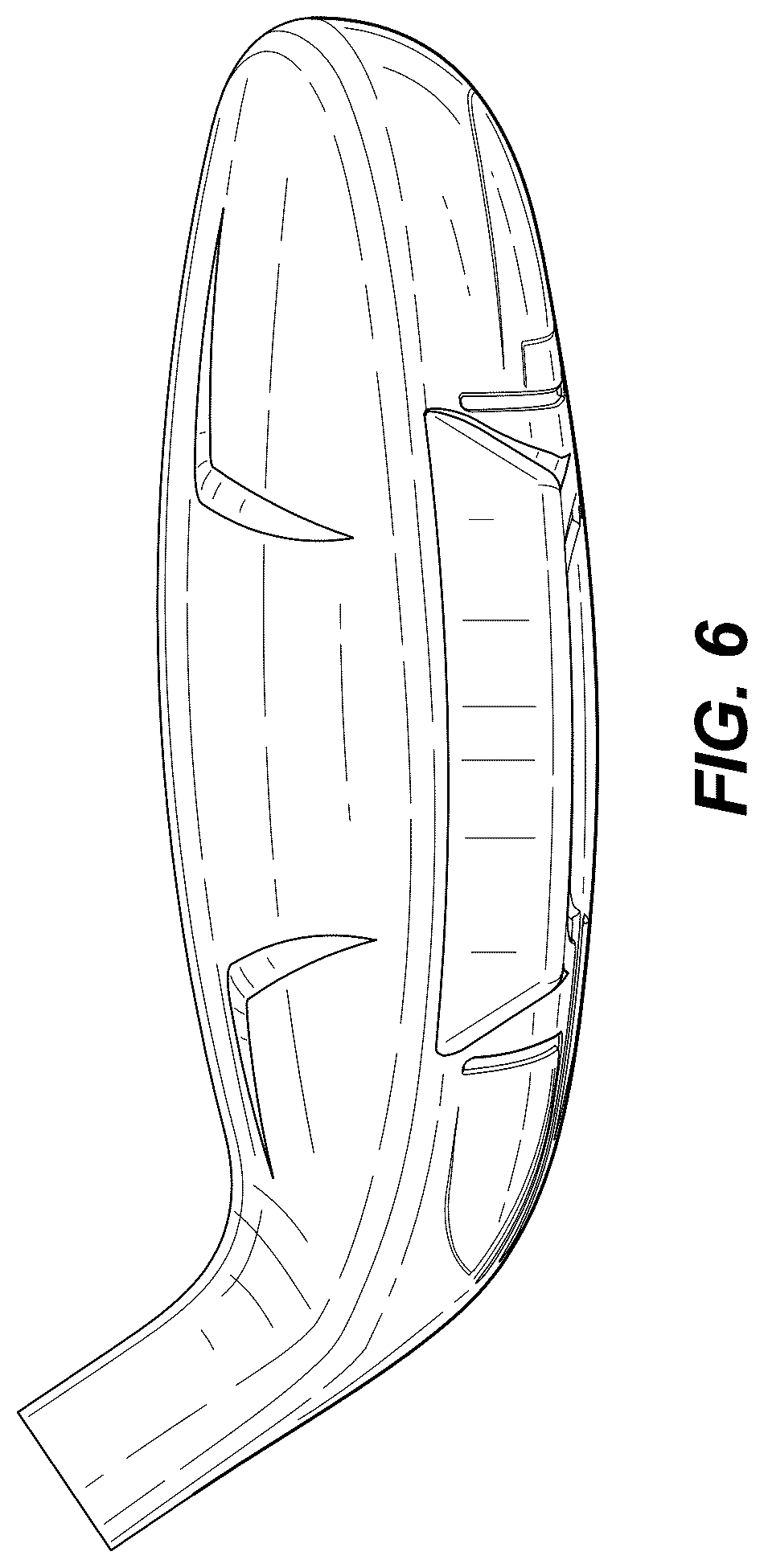 Patent USD1078885 Figure 6 – Golf club head
