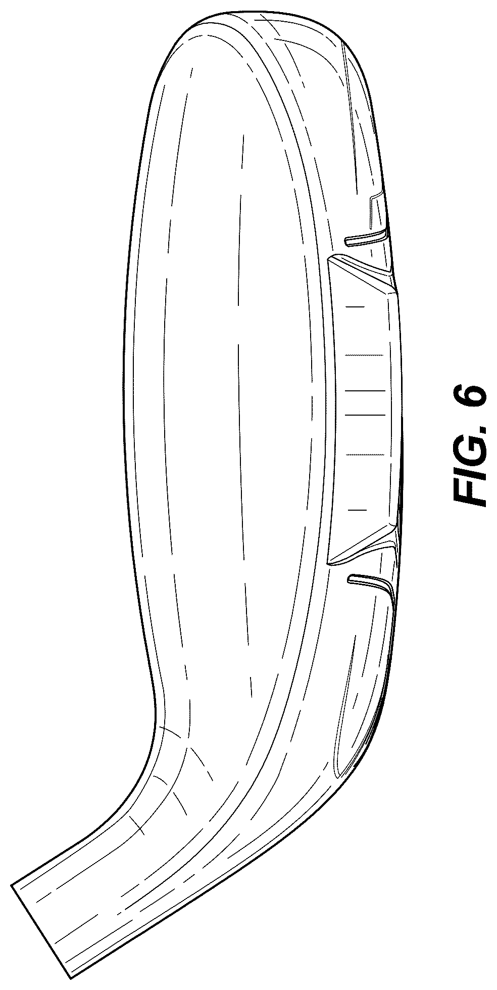 Patent USD1078886 Figure 6 – Golf club head