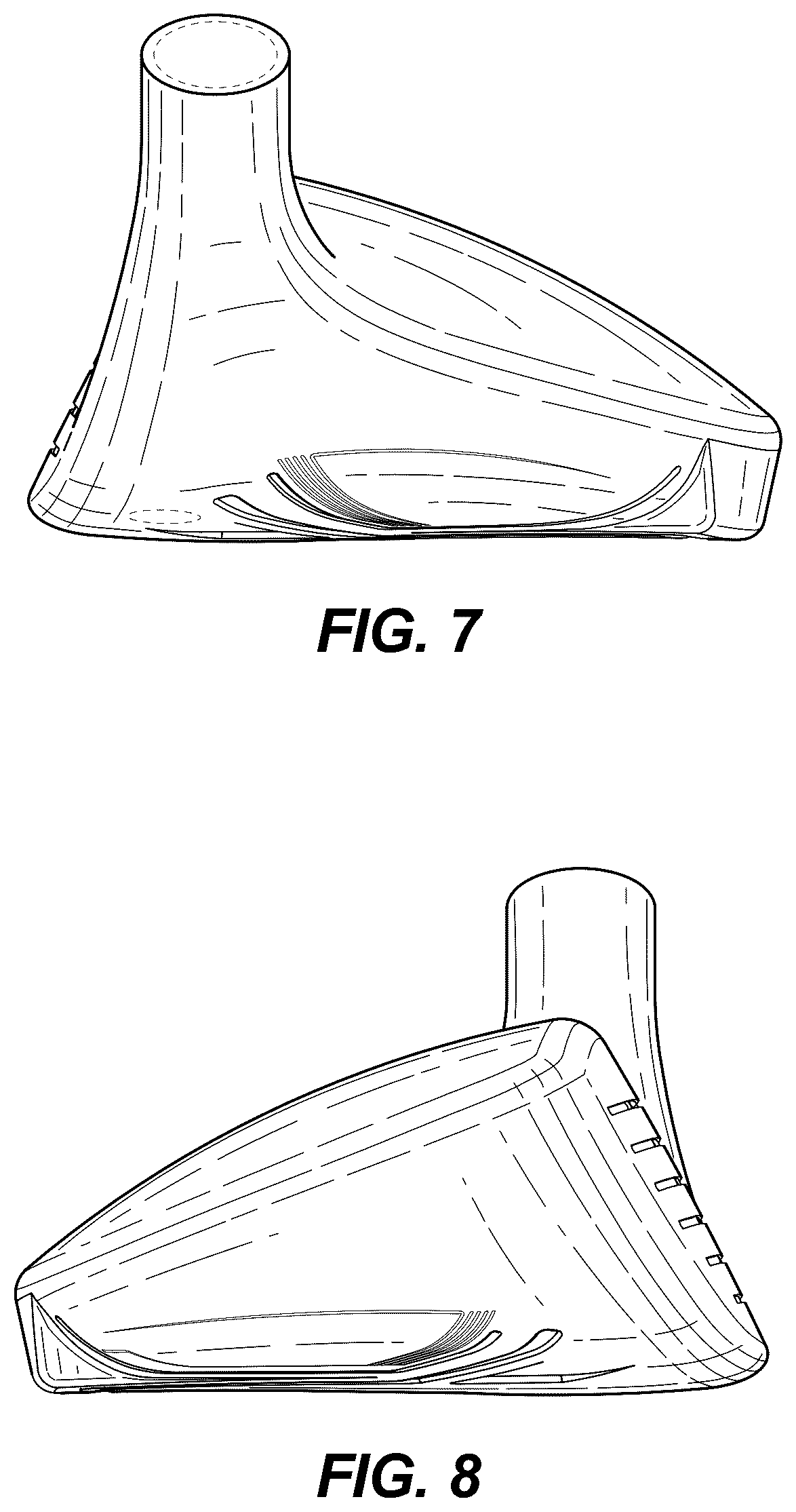 Patent USD1078886 Figure 7 – Golf club head