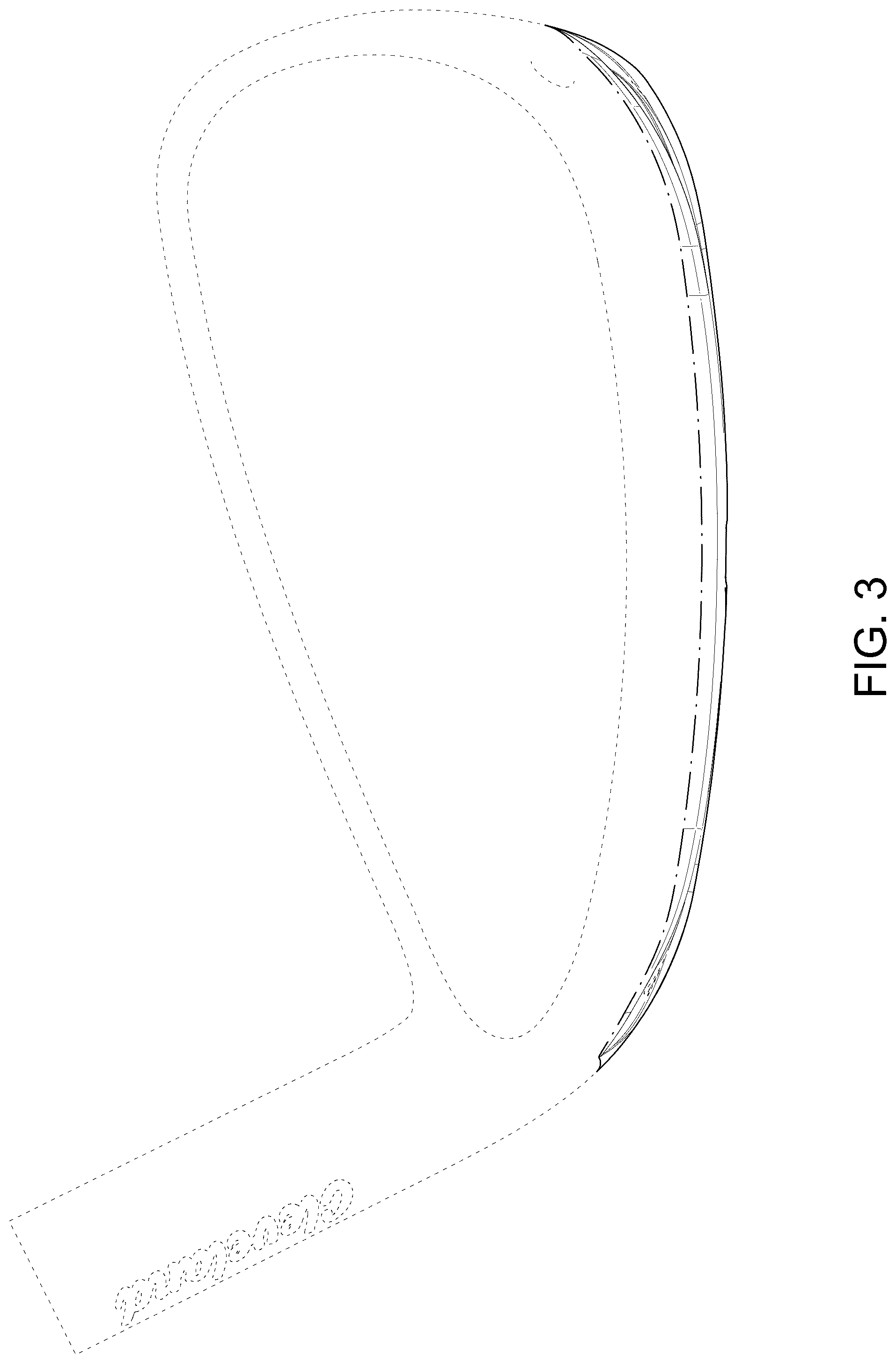 Patent USD1078887 Figure 3 – Golf club head