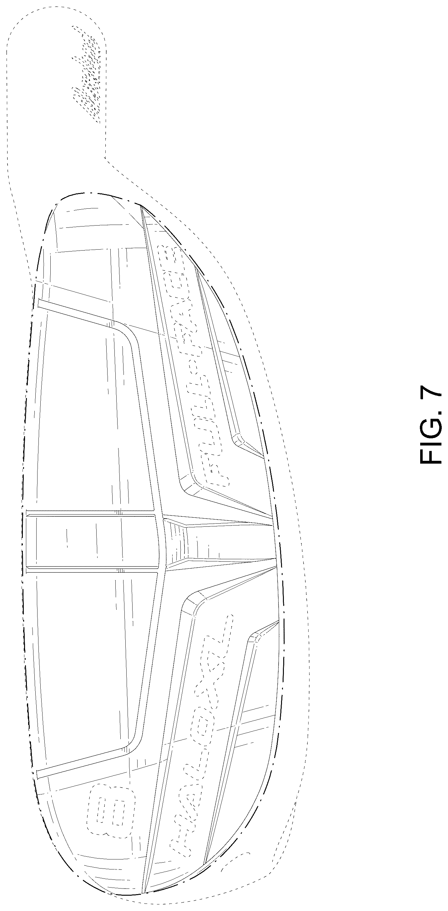 Patent USD1078887 Figure 6 – Golf club head