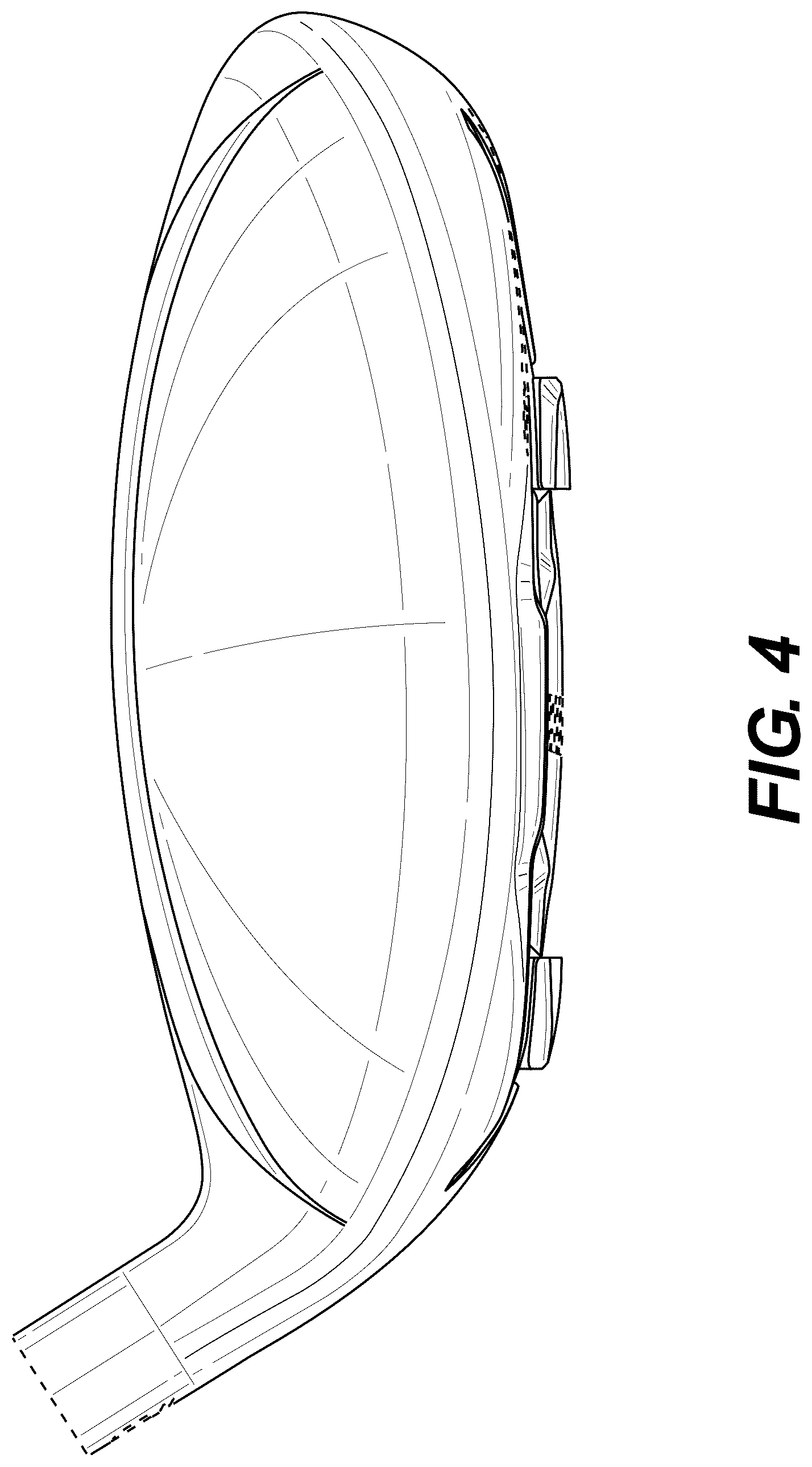 Patent USD1078891 Figure 4 – Golf club head