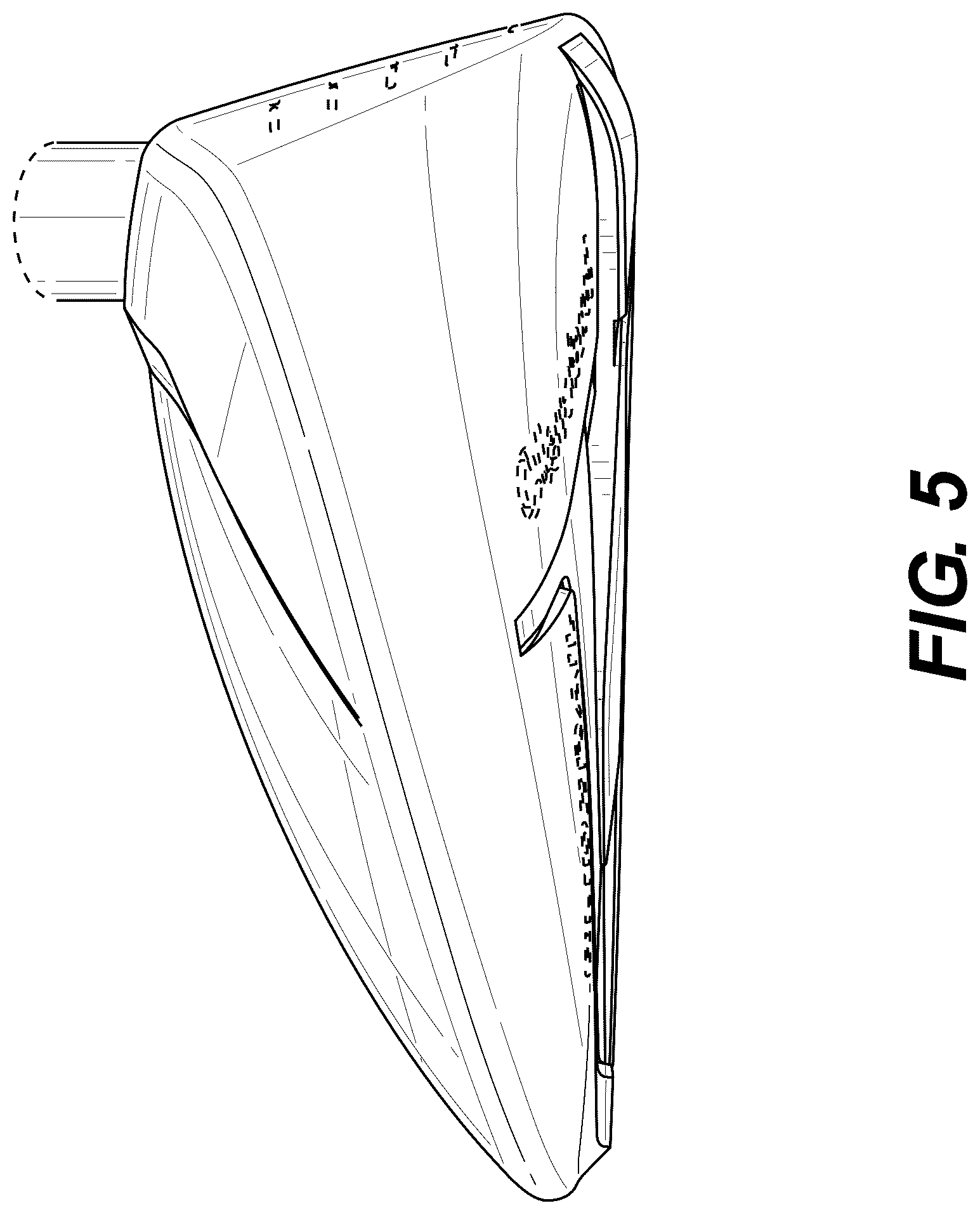 Patent USD1078891 Figure 5 – Golf club head