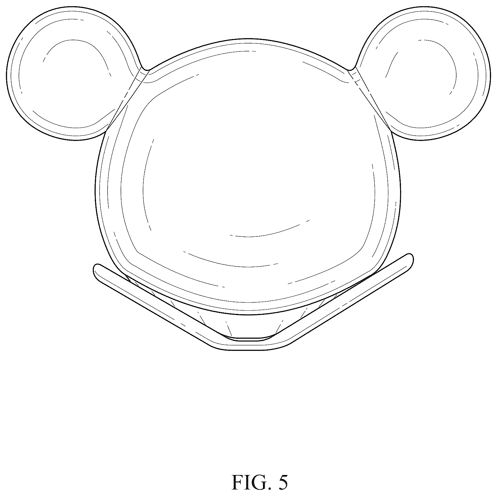 Patent USD1078892 Figure 5 – Doll figure golf club cover