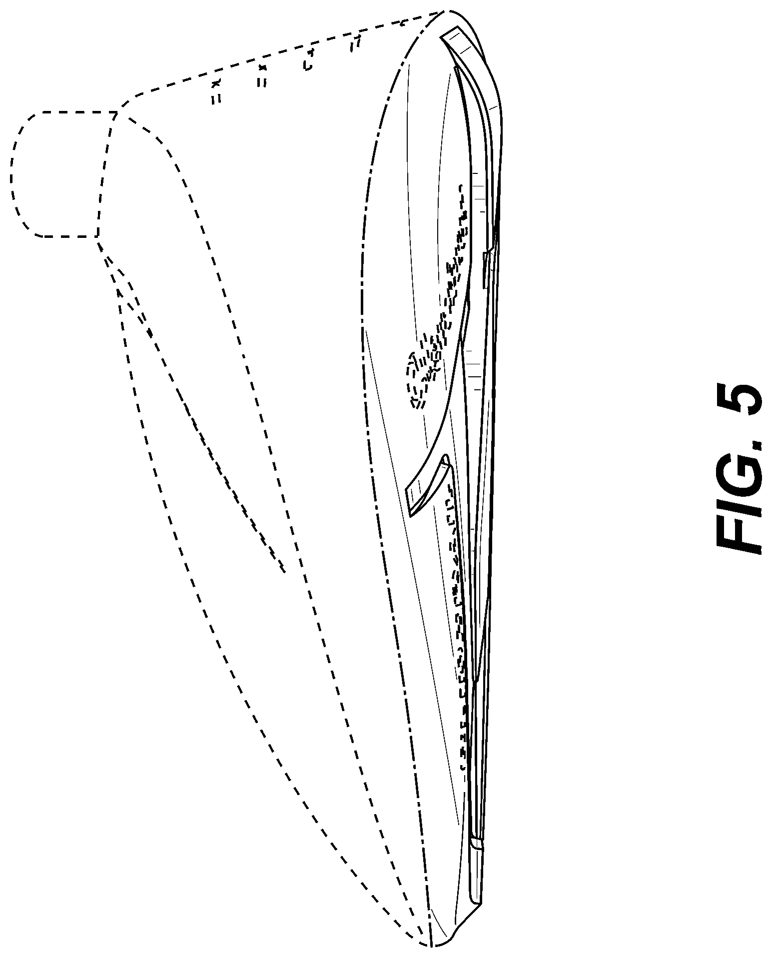 Patent USD1078894 Figure 5 – Golf club head
