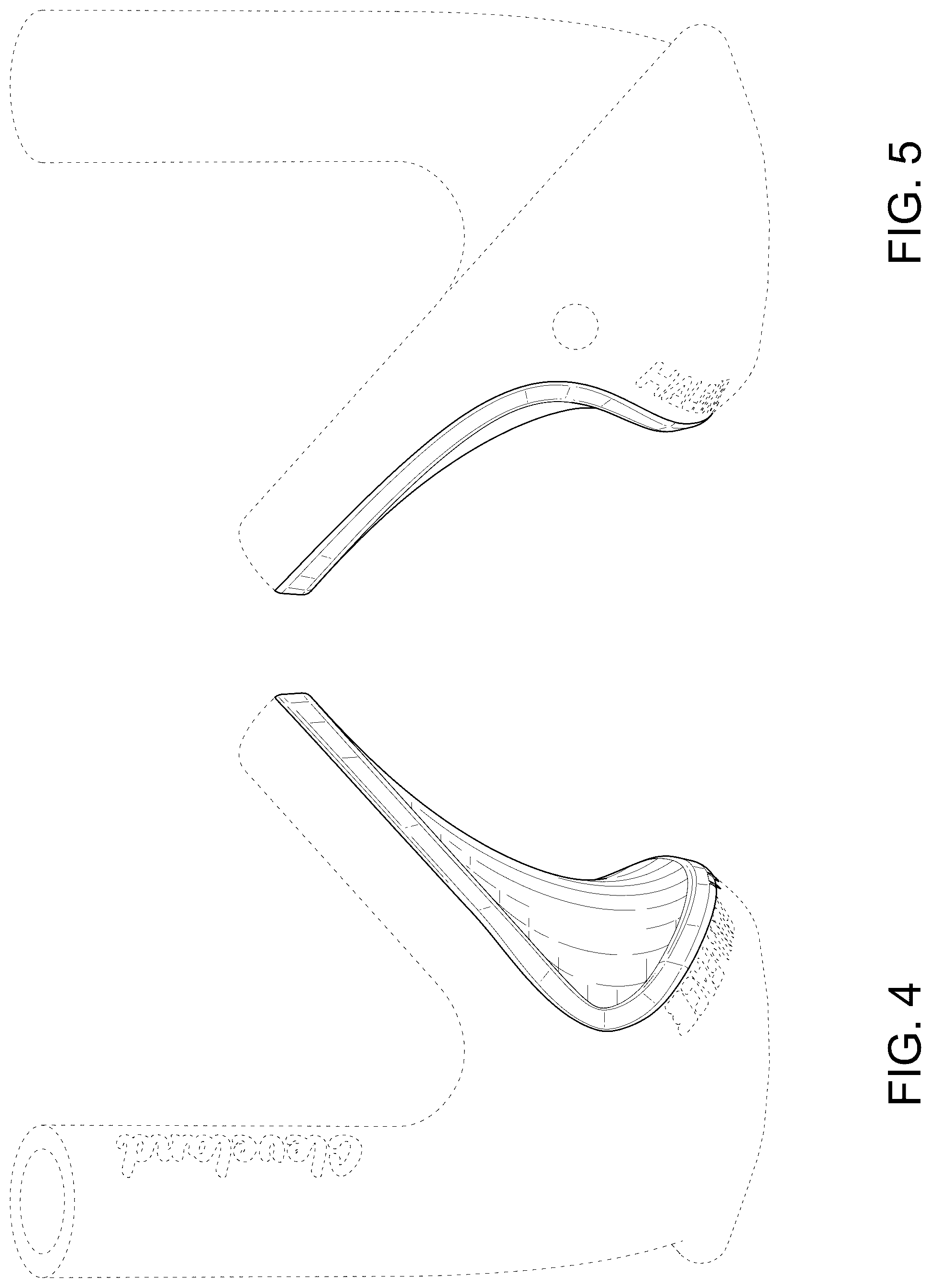 Patent USD1078896 Figure 4 – Golf club head
