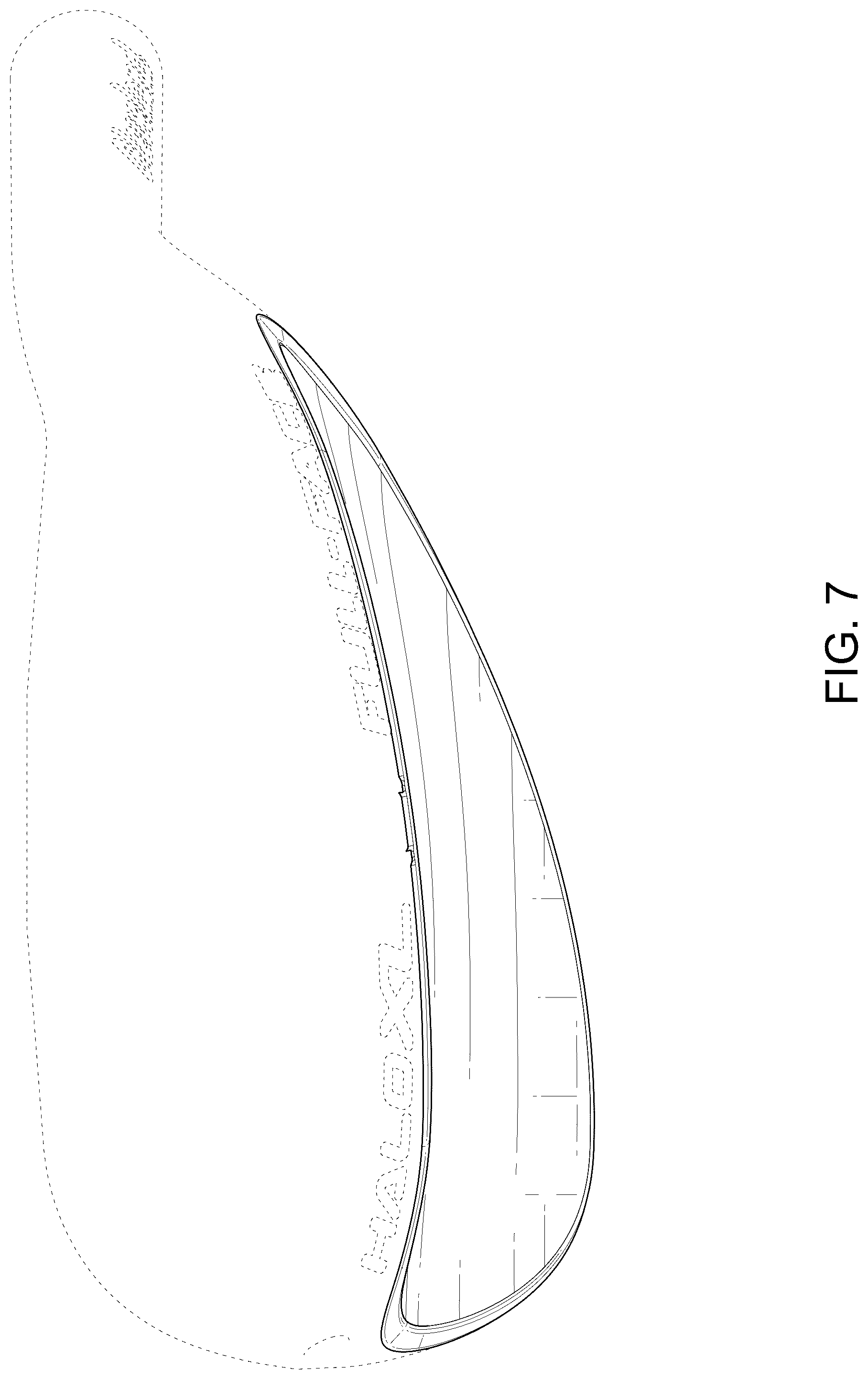 Patent USD1078896 Figure 6 – Golf club head
