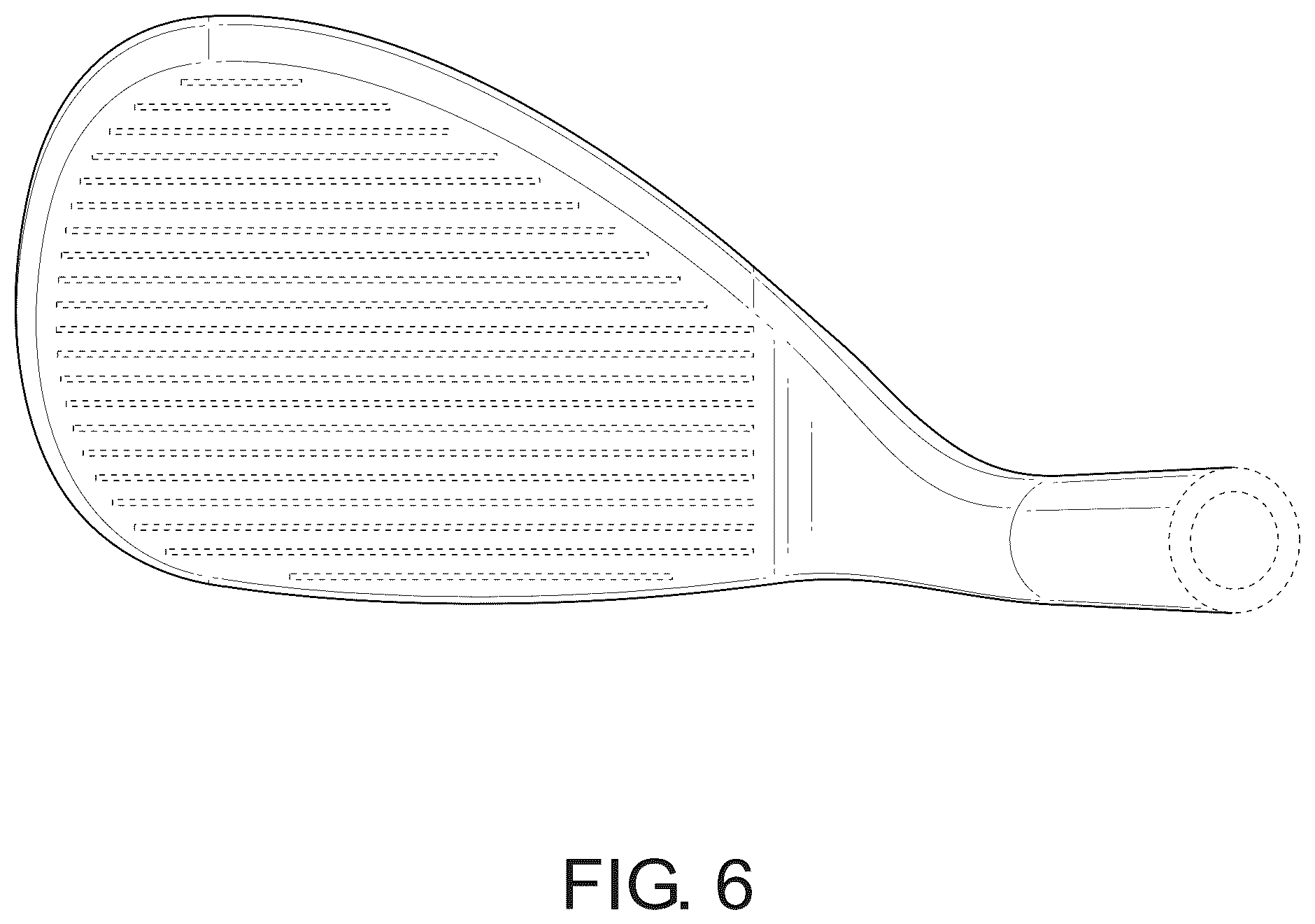 Patent USD1078898 Figure 6 – Golf club head
