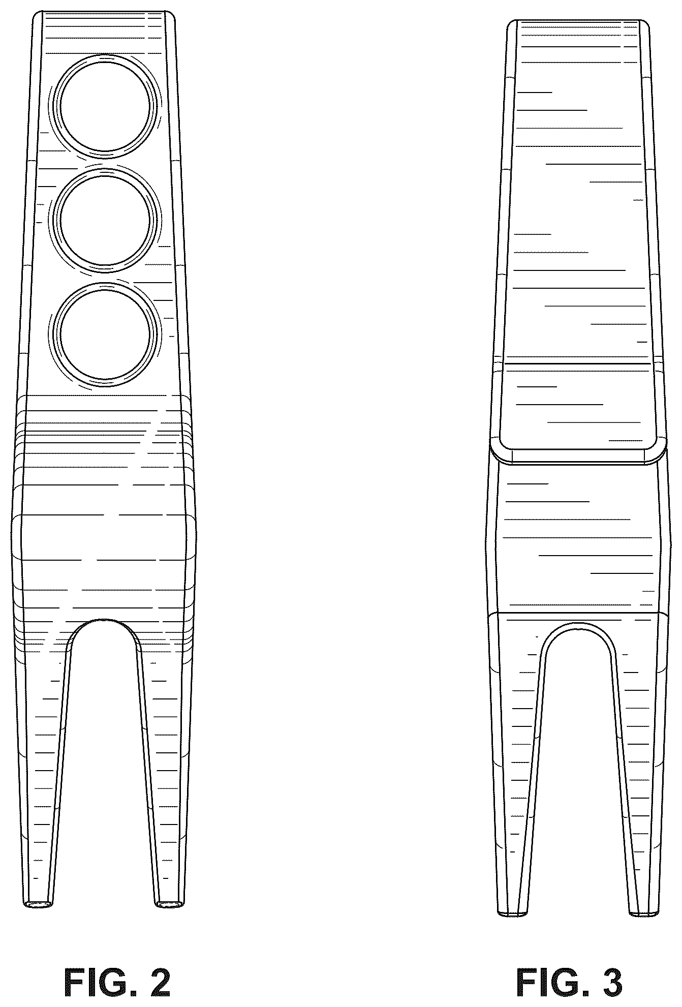 Patent USD1078903 Figure 2 – Divot repair tool