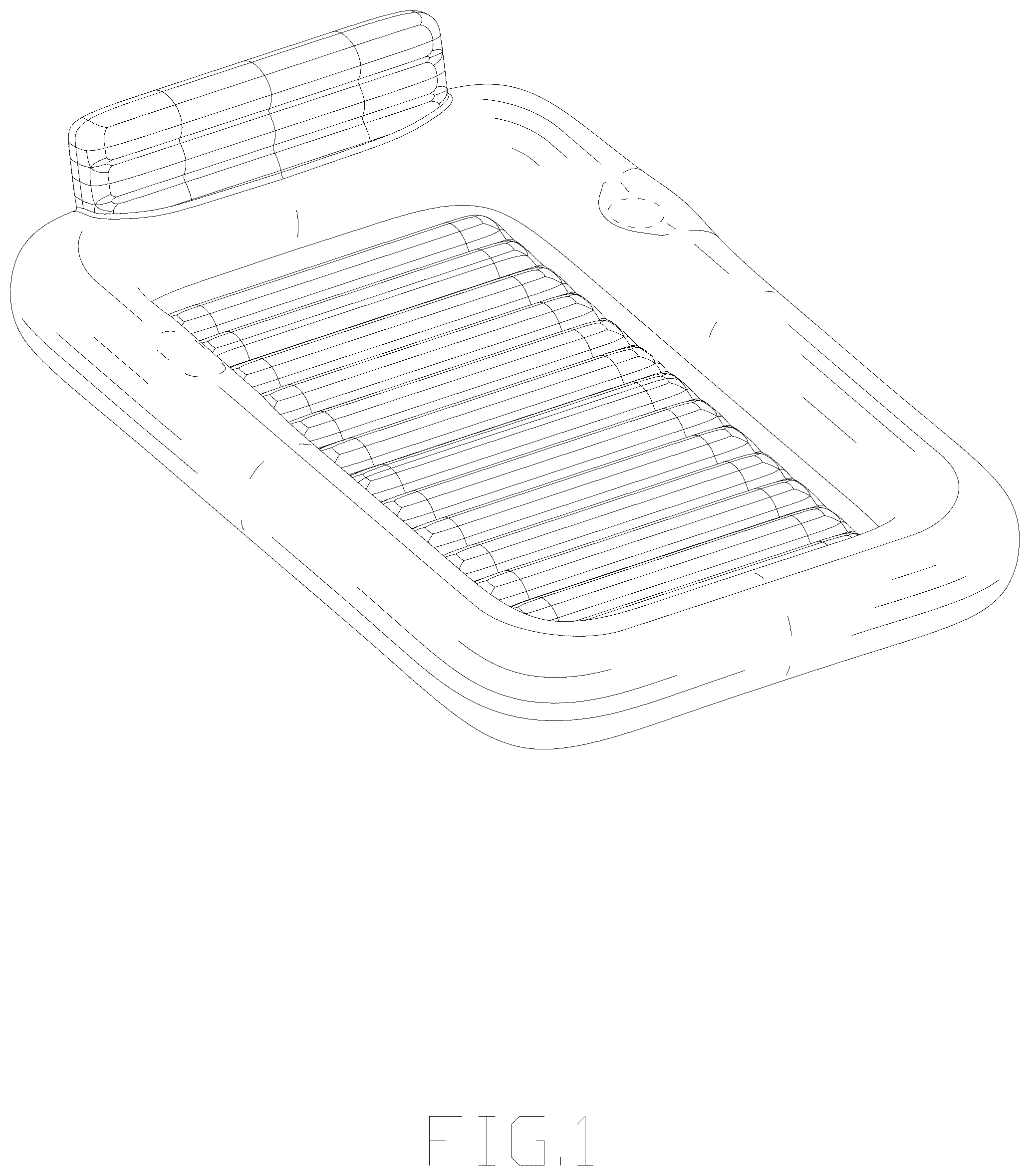 Patent USD1078905 — Tanning pool — Figure 1