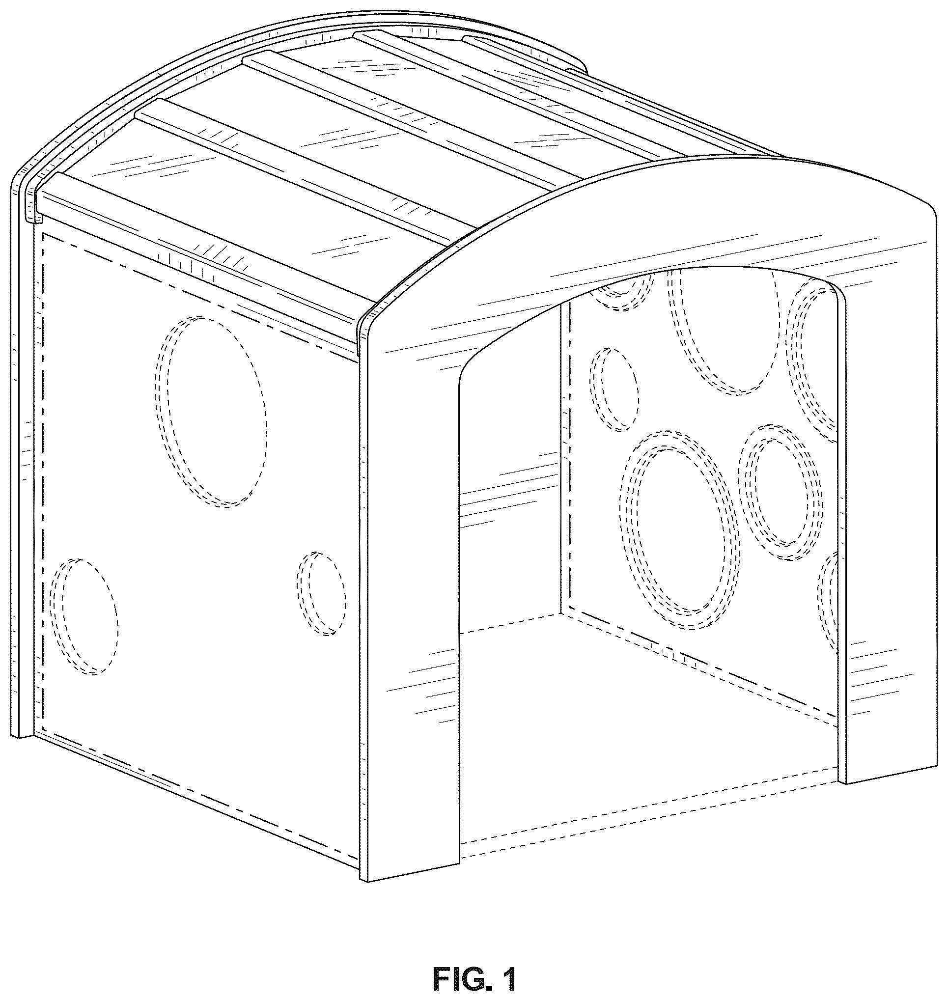 Patent USD1078906 Figure 1 – Sensory hideaway