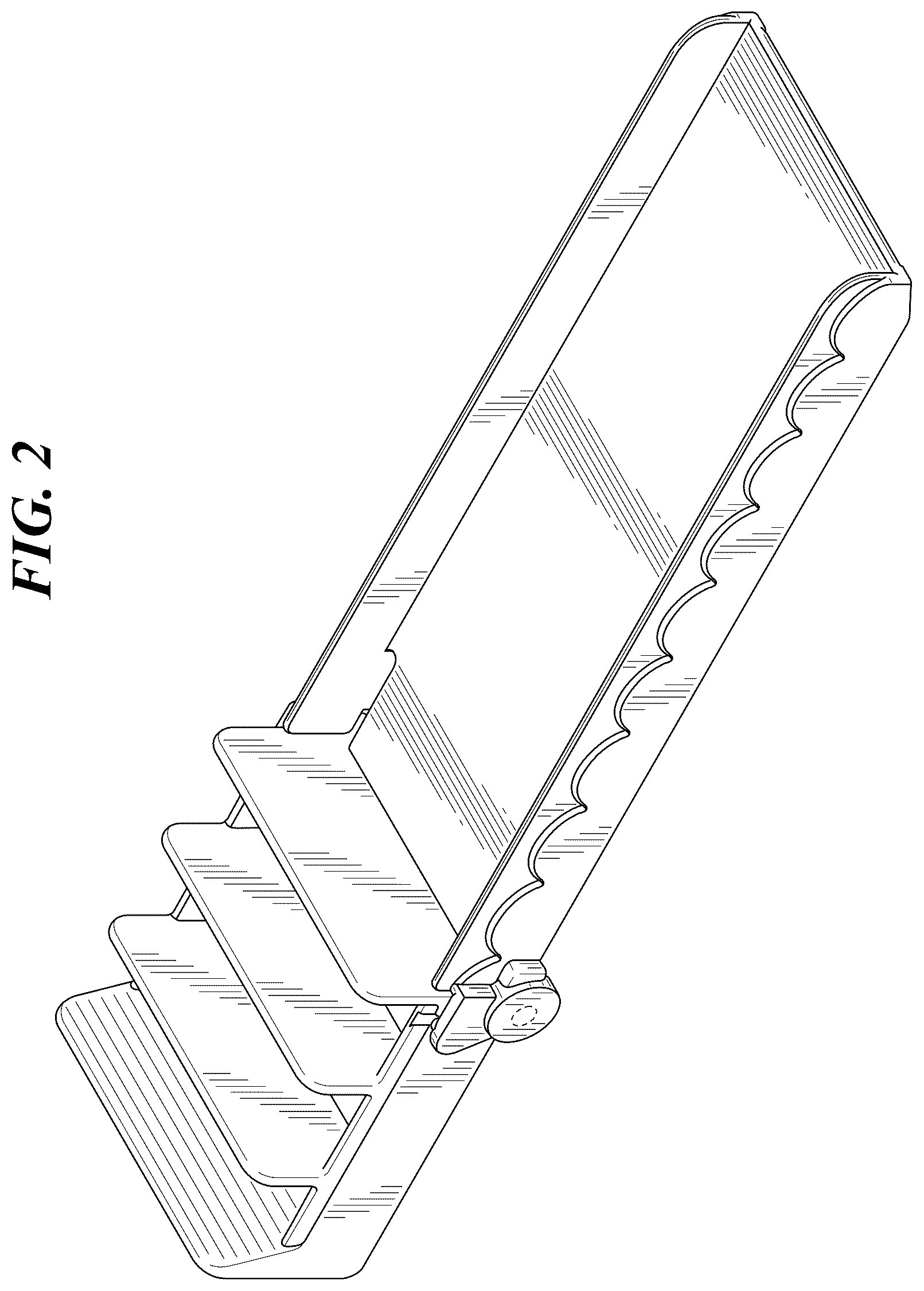 Patent USD1078907 Figure 2 – Ladder and slide toy