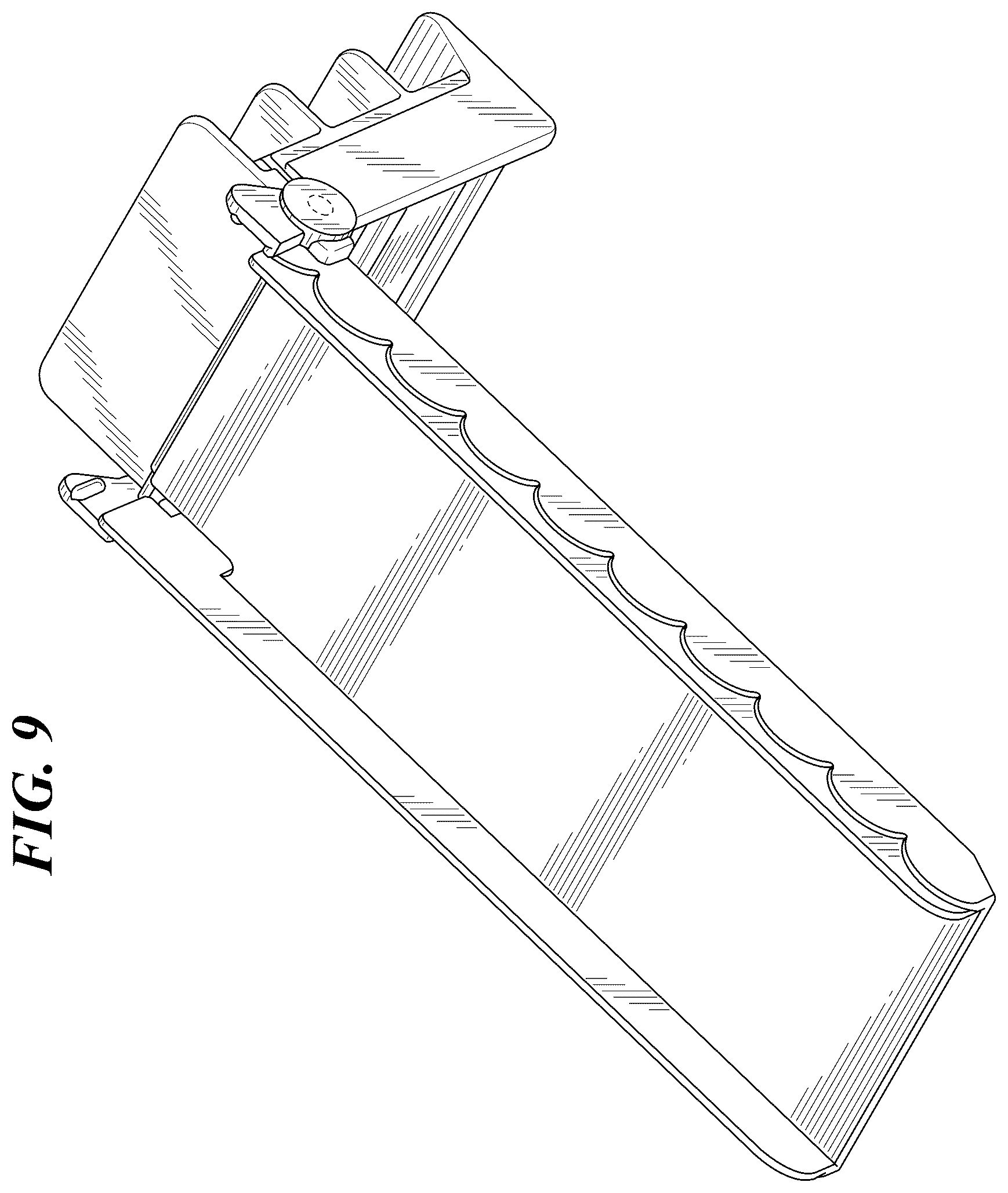Patent USD1078907 Figure 9 – Ladder and slide toy