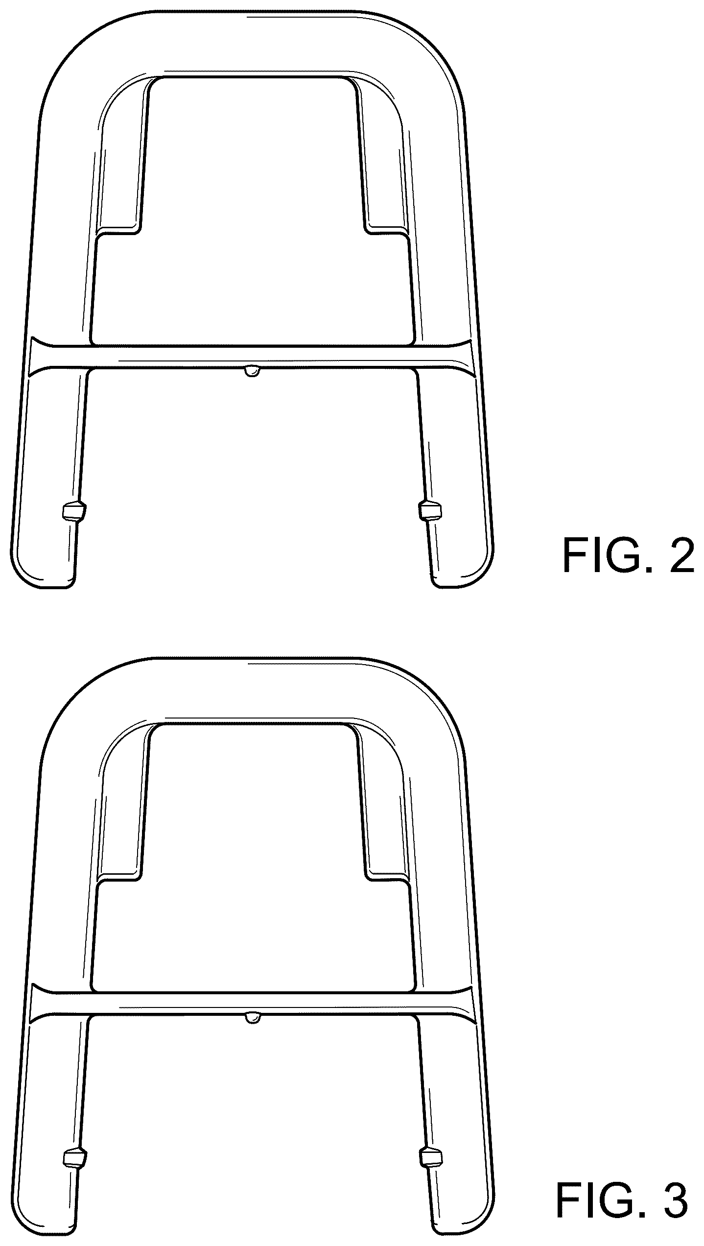 Patent USD1078908 Figure 2 – Toy ramp support