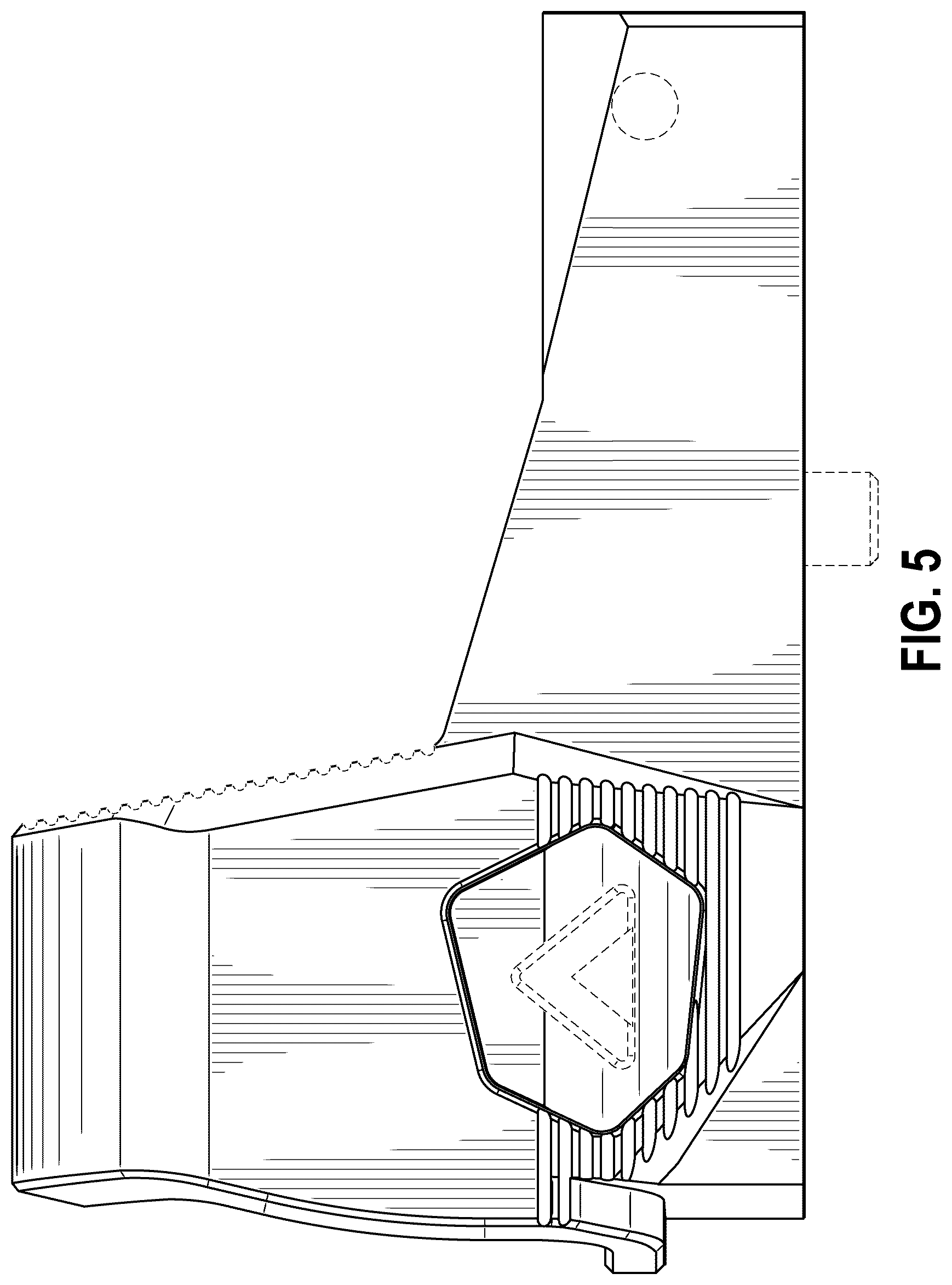 Patent USD1078913 Figure 5 – Sighting device