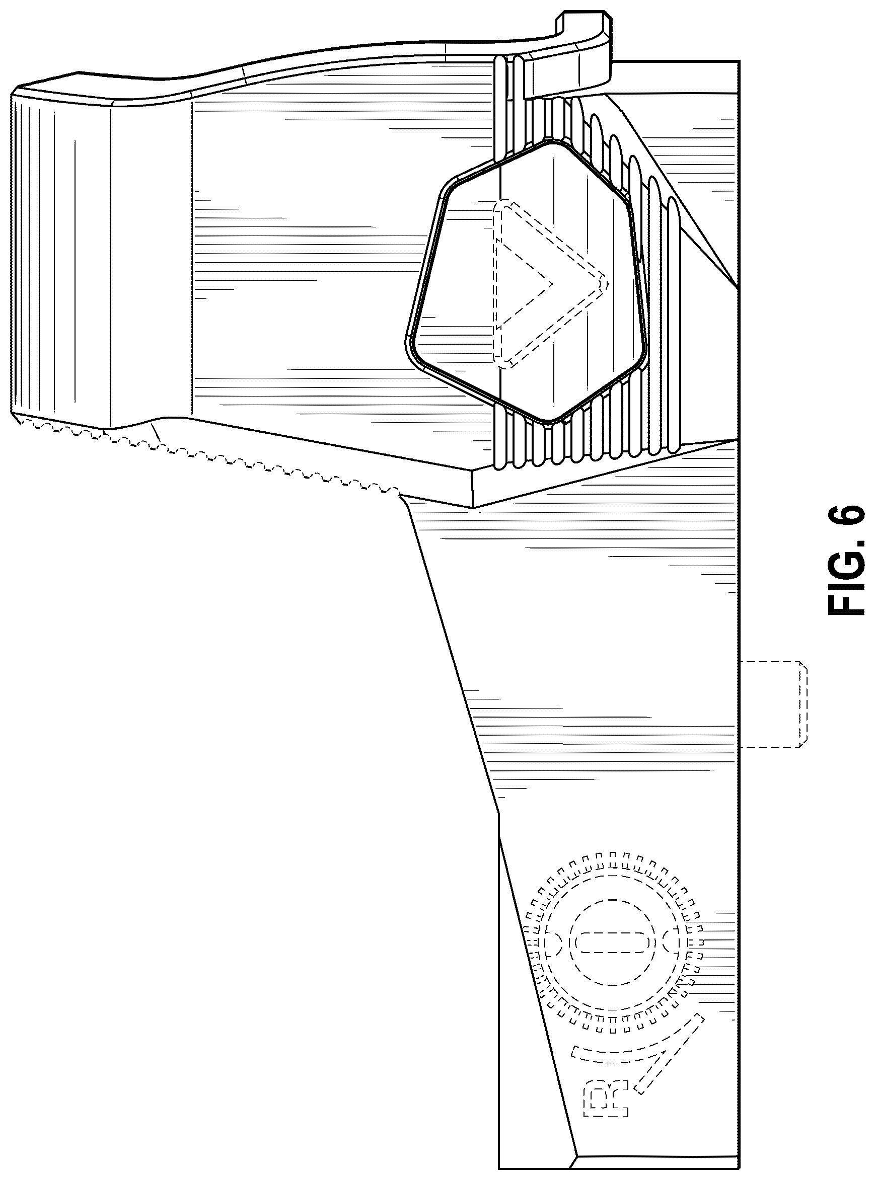Patent USD1078913 Figure 6 – Sighting device