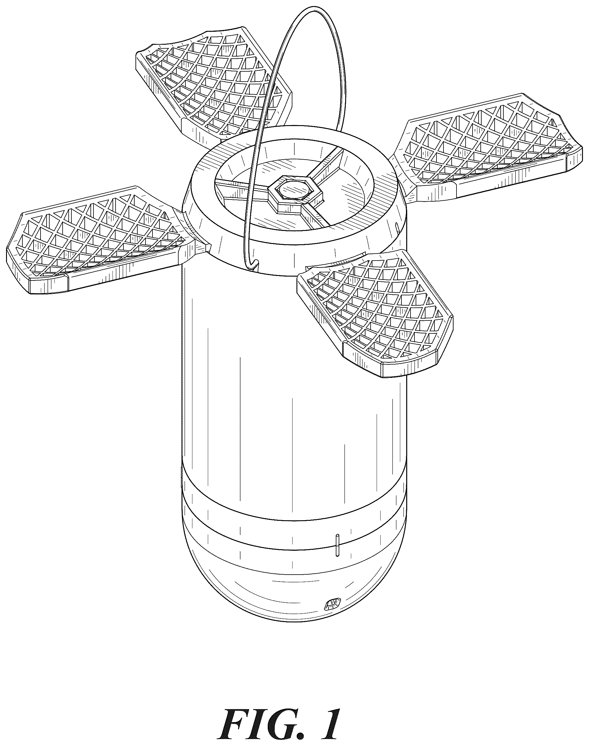 Patent USD1078914 Figure 1 – Payload container