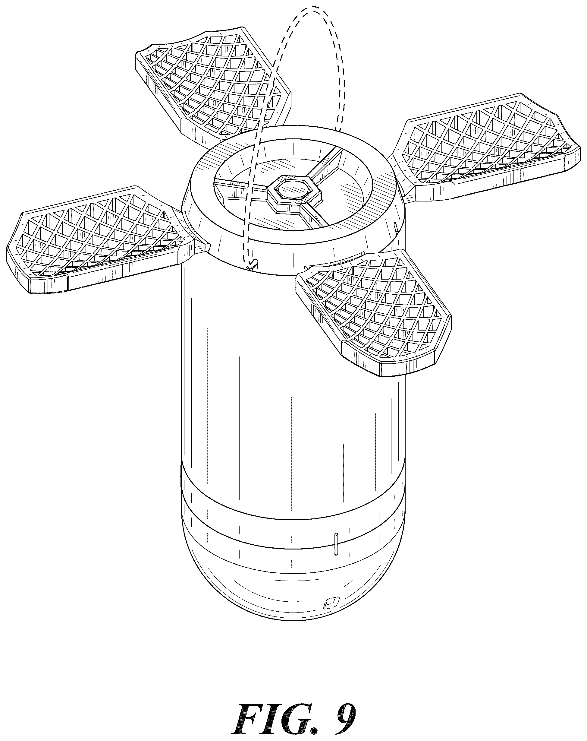 Patent USD1078914 Figure 9 – Payload container
