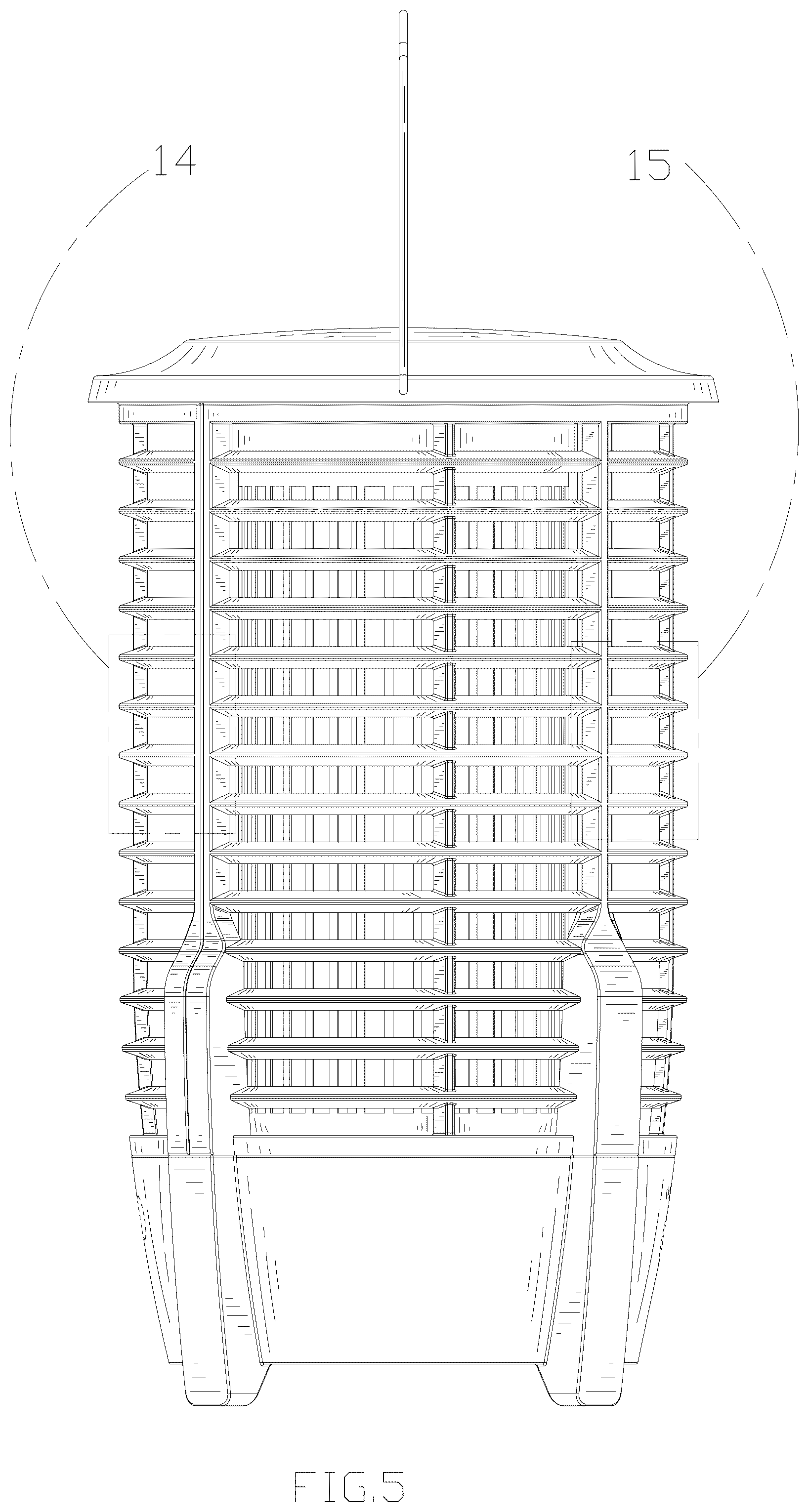 Patent USD1078920 Figure 5 – Mosquito killer lamp