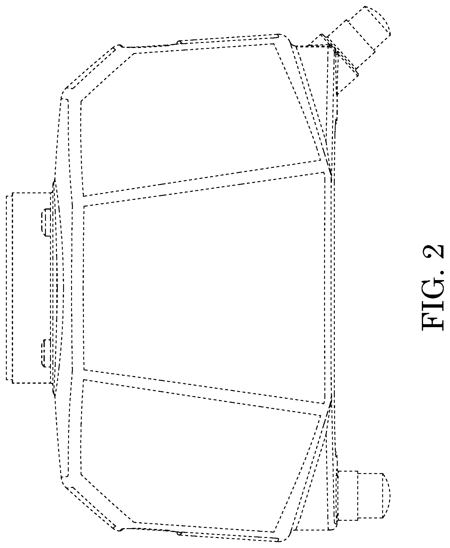 Patent USD1078927 Figure 2 – Back-mounted spray apparatus
